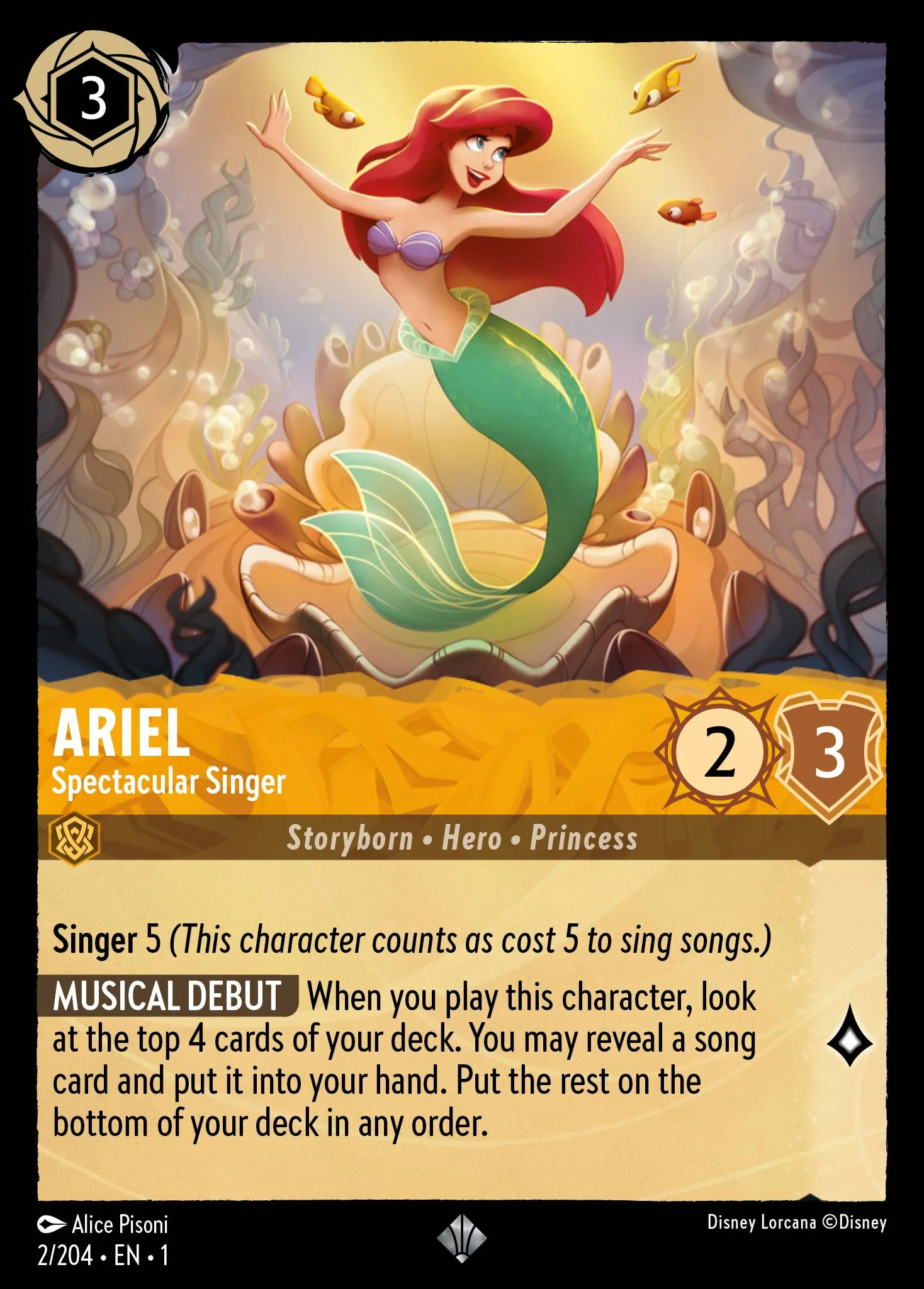 Ariel - Spectacular Singer (001-002)