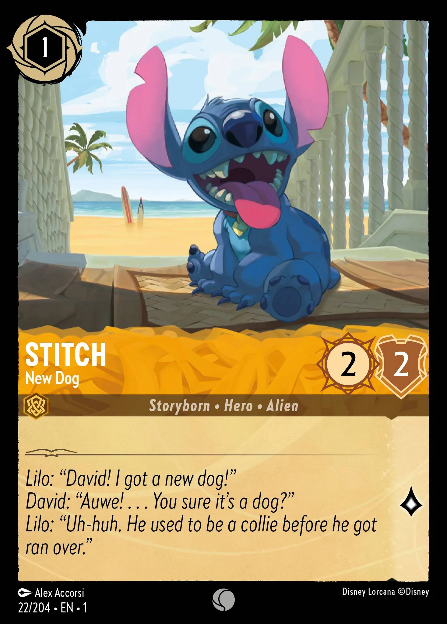 Stitch - New Dog (001-022)