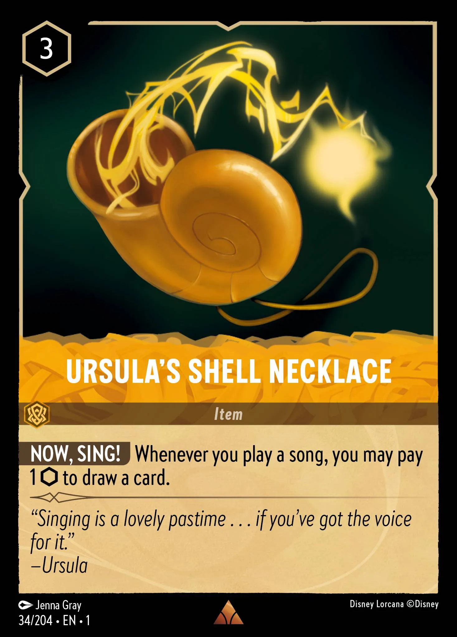 Ursula's Shell Necklace (001-034)