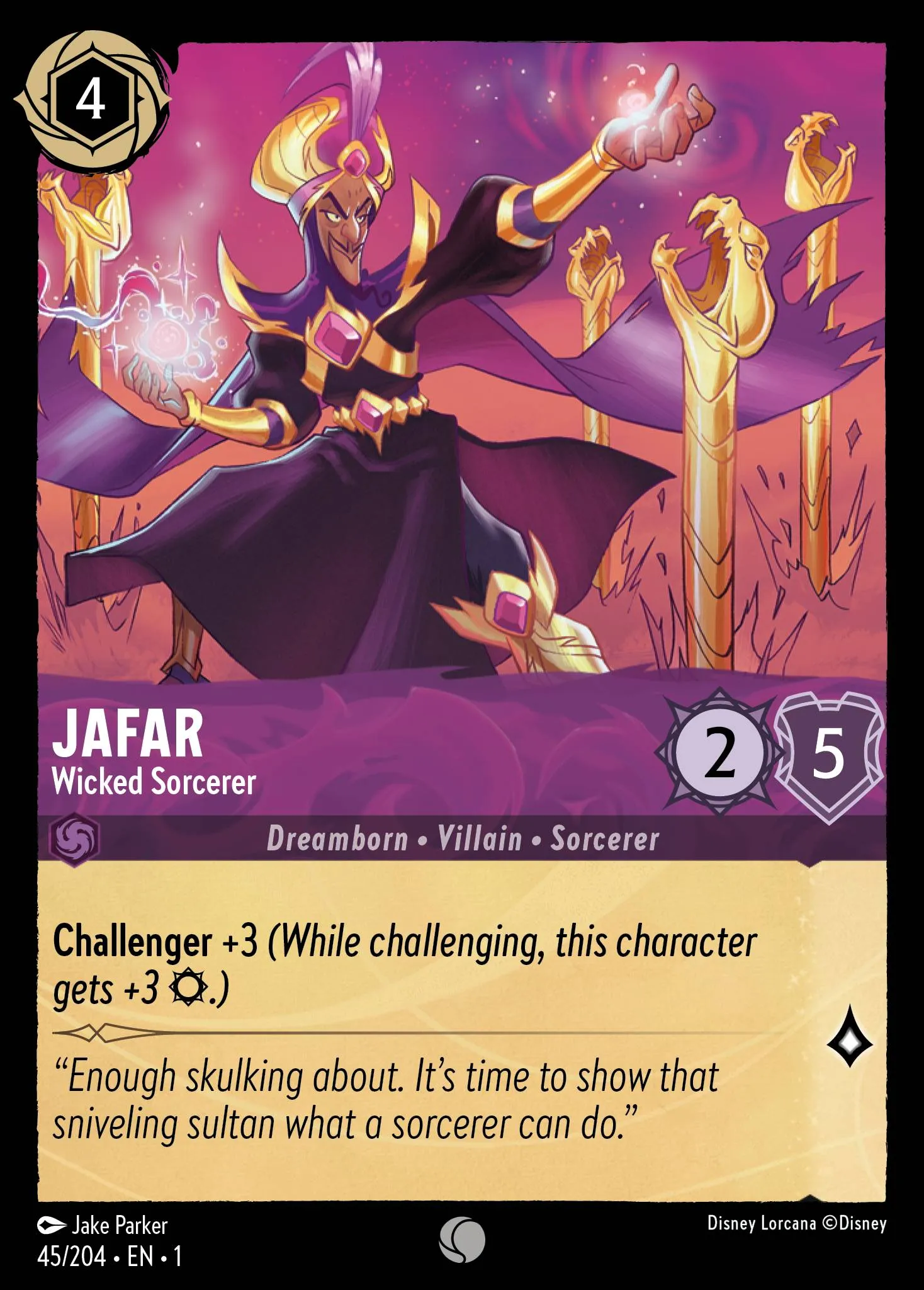 Jafar - Wicked Sorcerer (001-045)