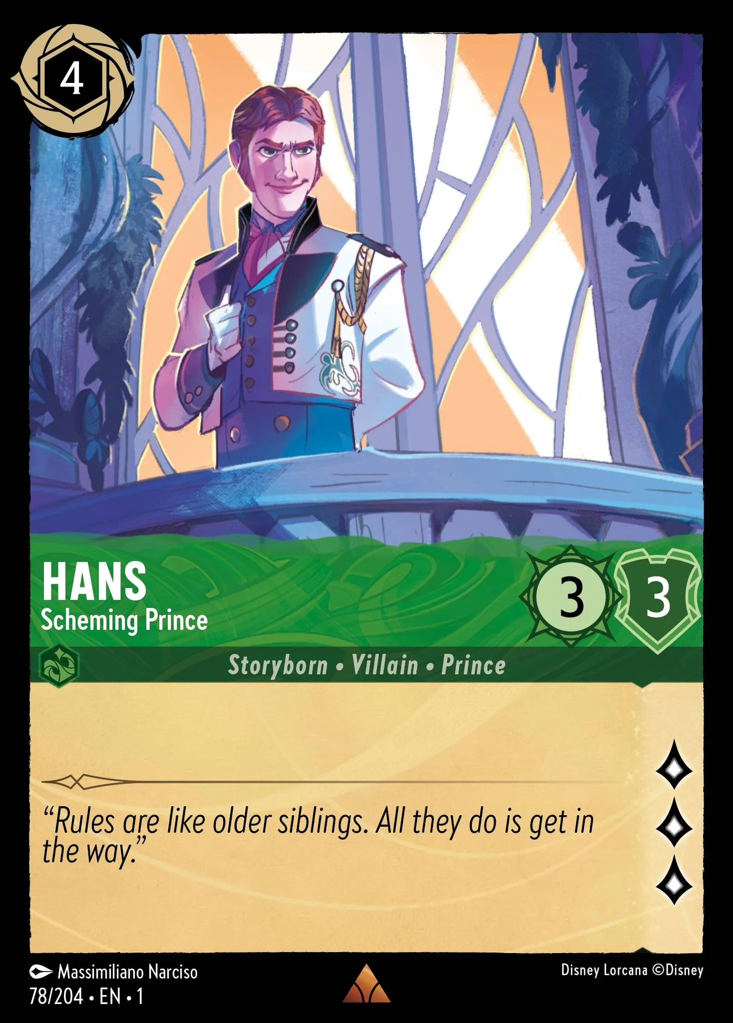 Hans - Scheming Prince (001-078)