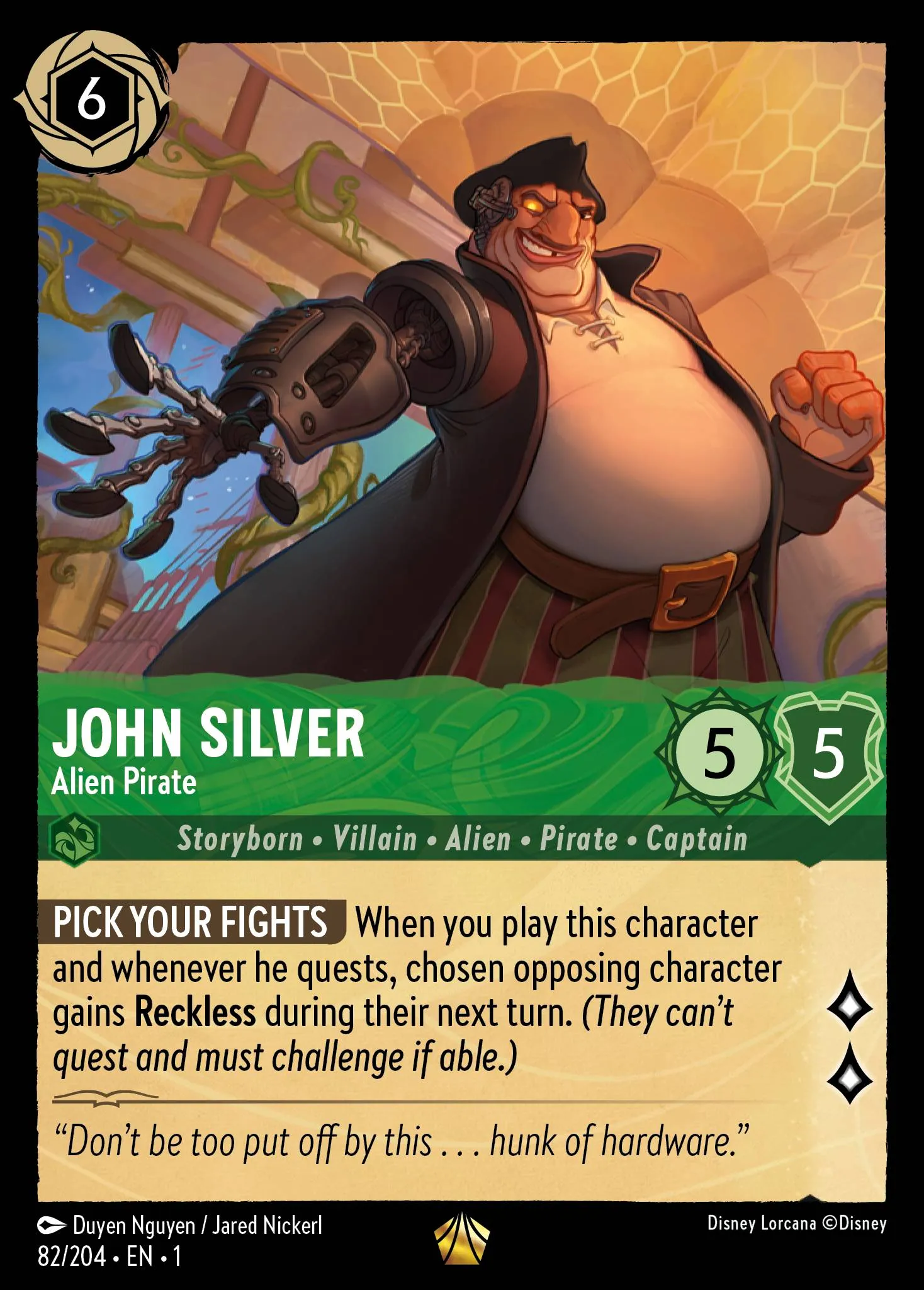 John Silver - Alien Pirate (001-082)