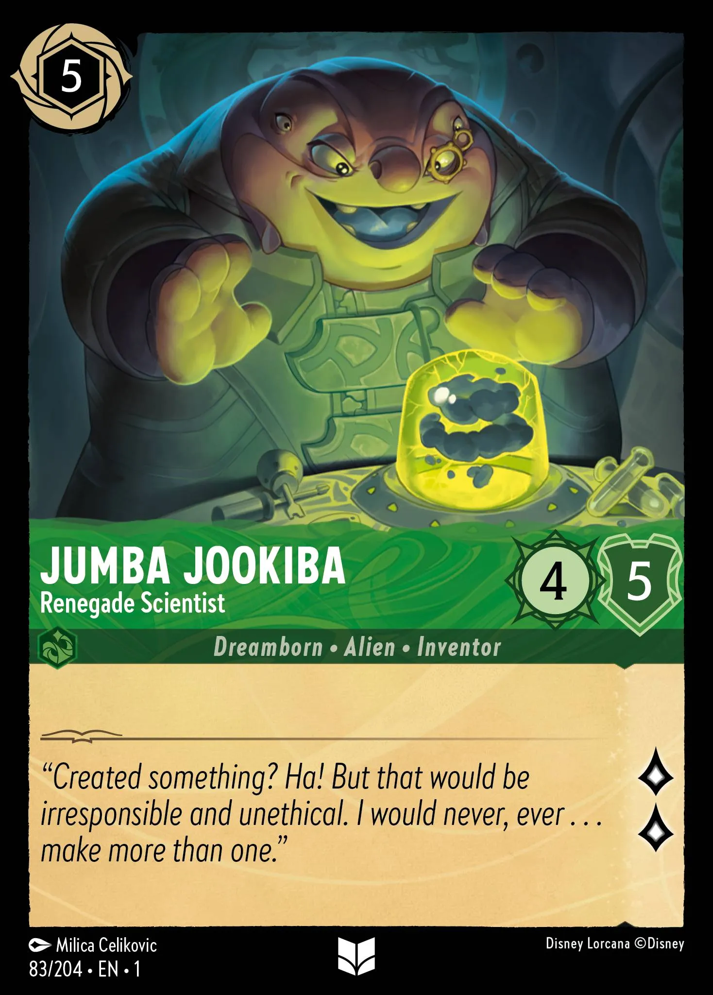 Jumba Jookiba - Renegade Scientist (001-083)