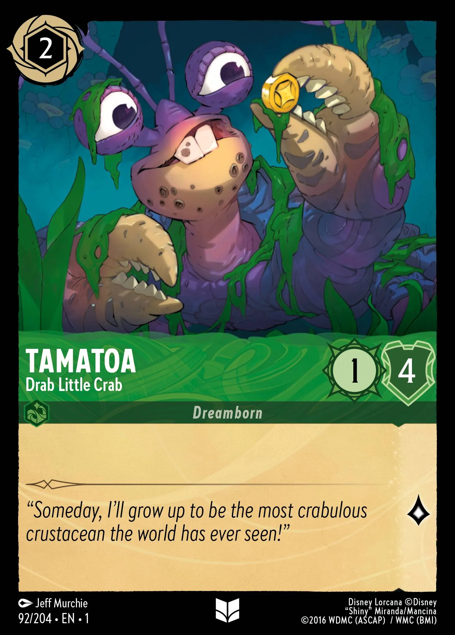 Tamatoa - Drab Little Crab (001-092)