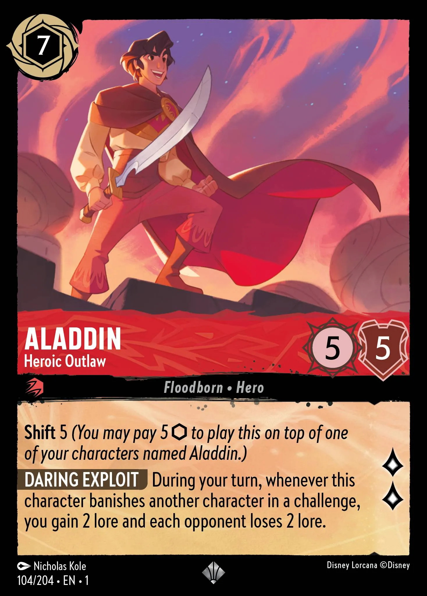 Aladdin - Heroic Outlaw (001-104)