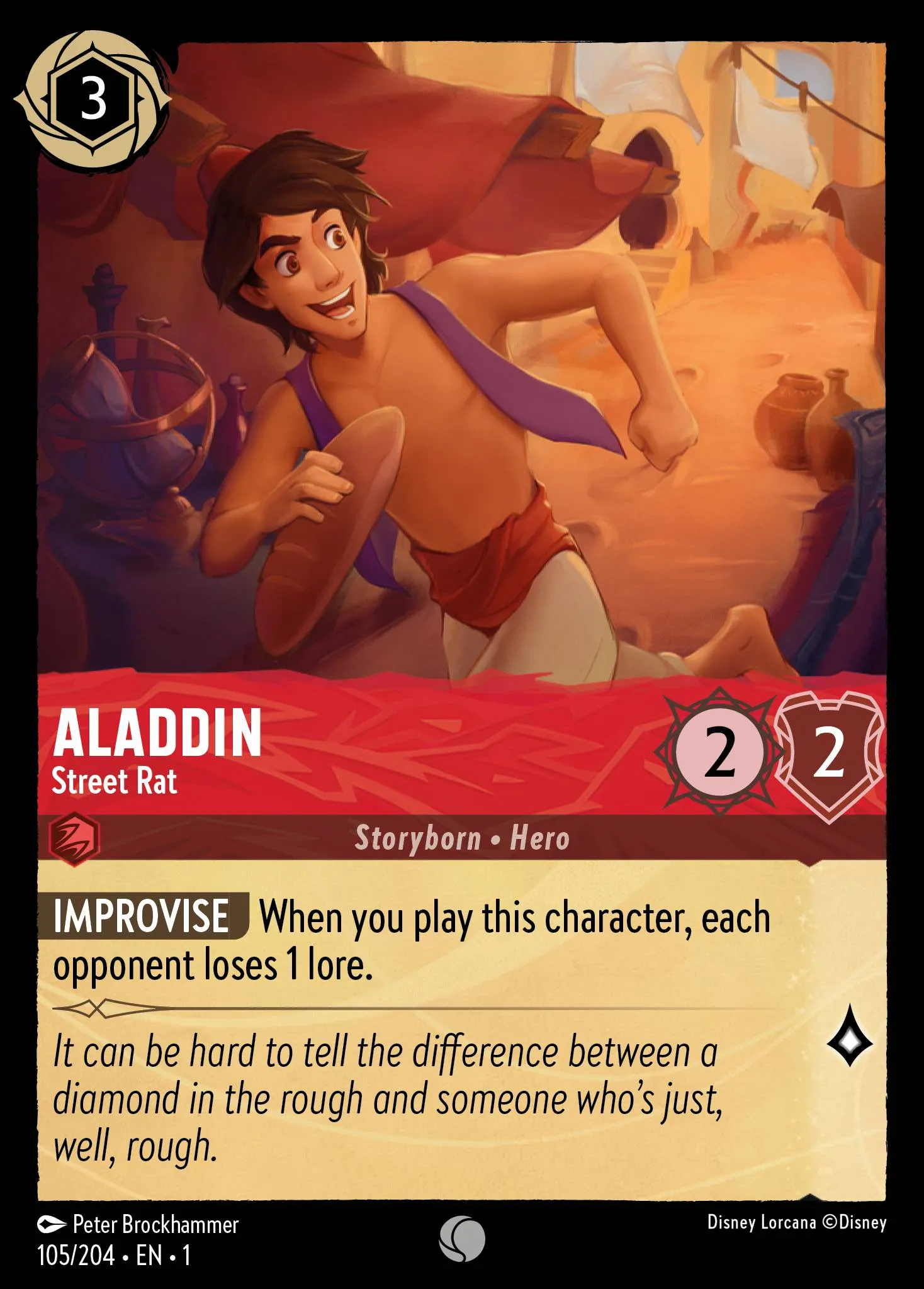 Aladdin - Street Rat (001-105)