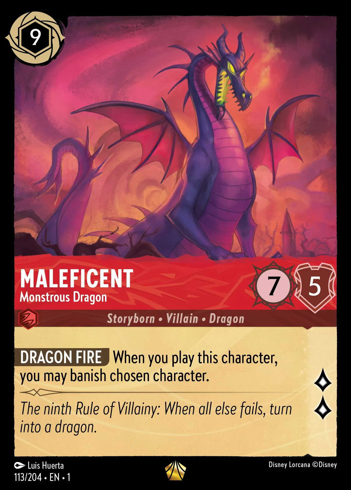 Maleficent - Monstrous Dragon (001-113)