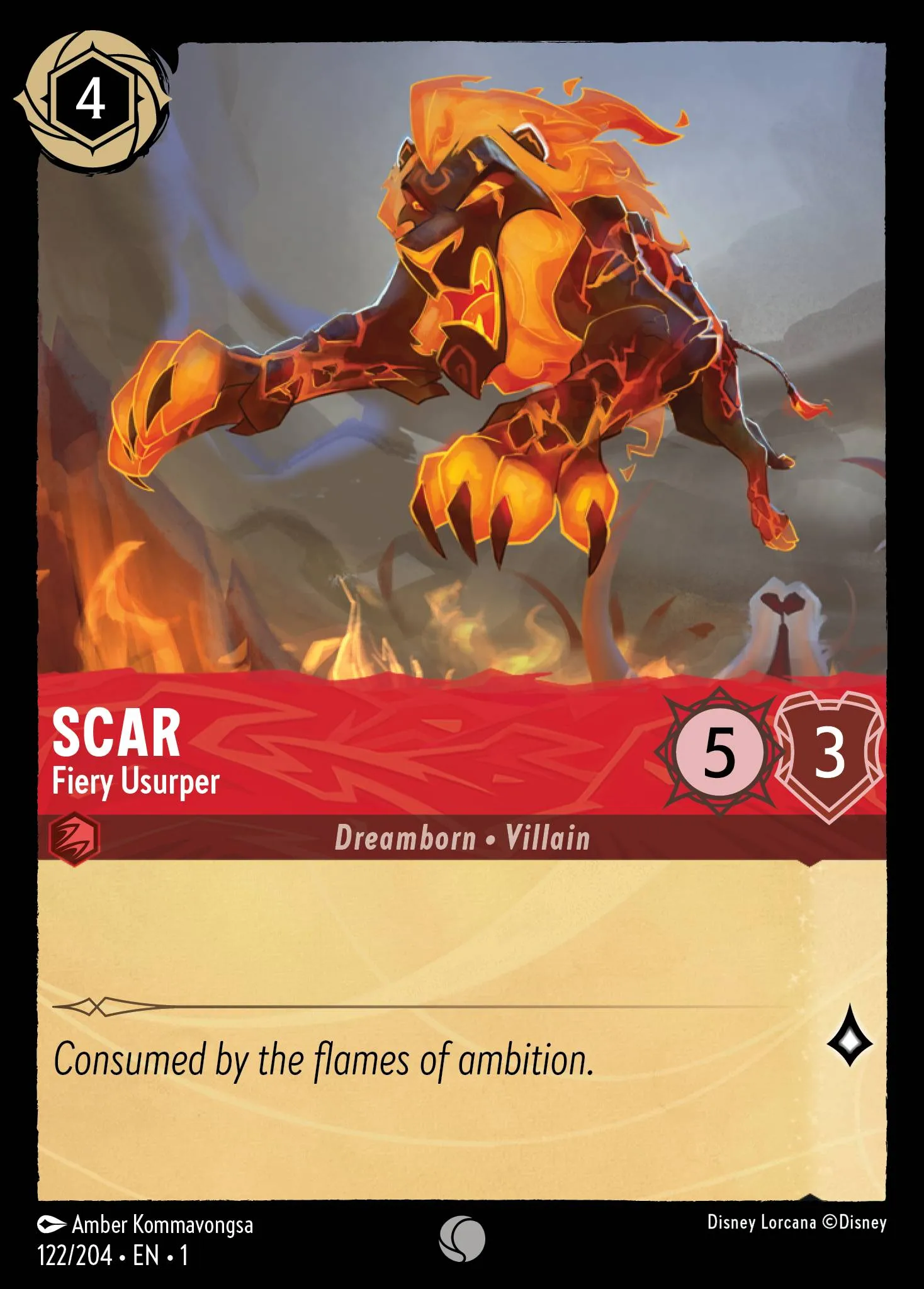Scar - Fiery Usurper (001-122)