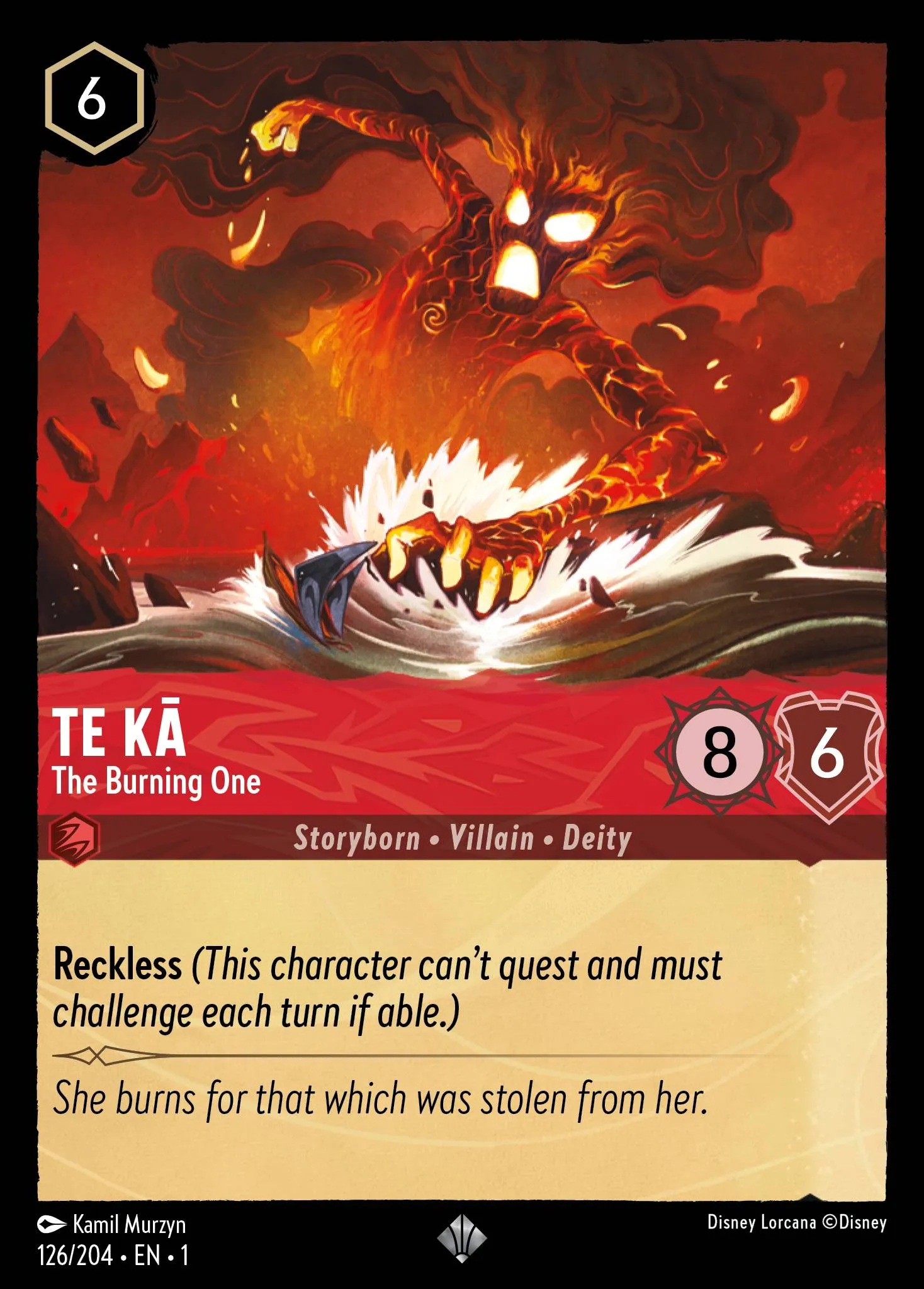 Te Kā - The Burning One (001-126)
