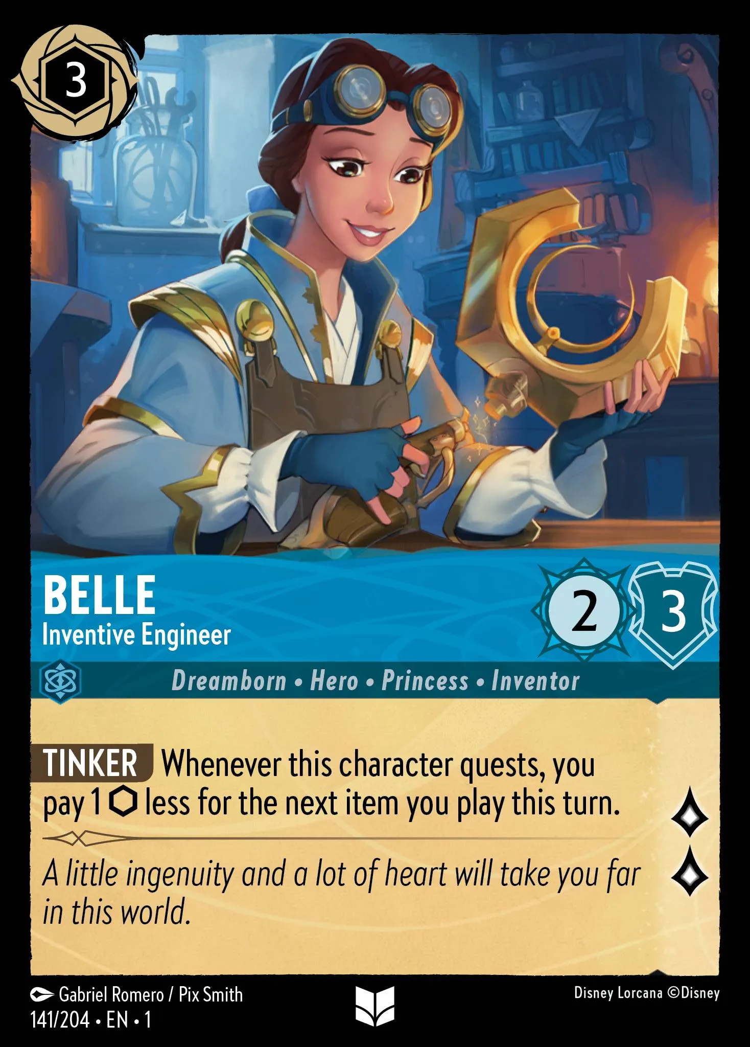Belle - Inventive Engineer (001-141)