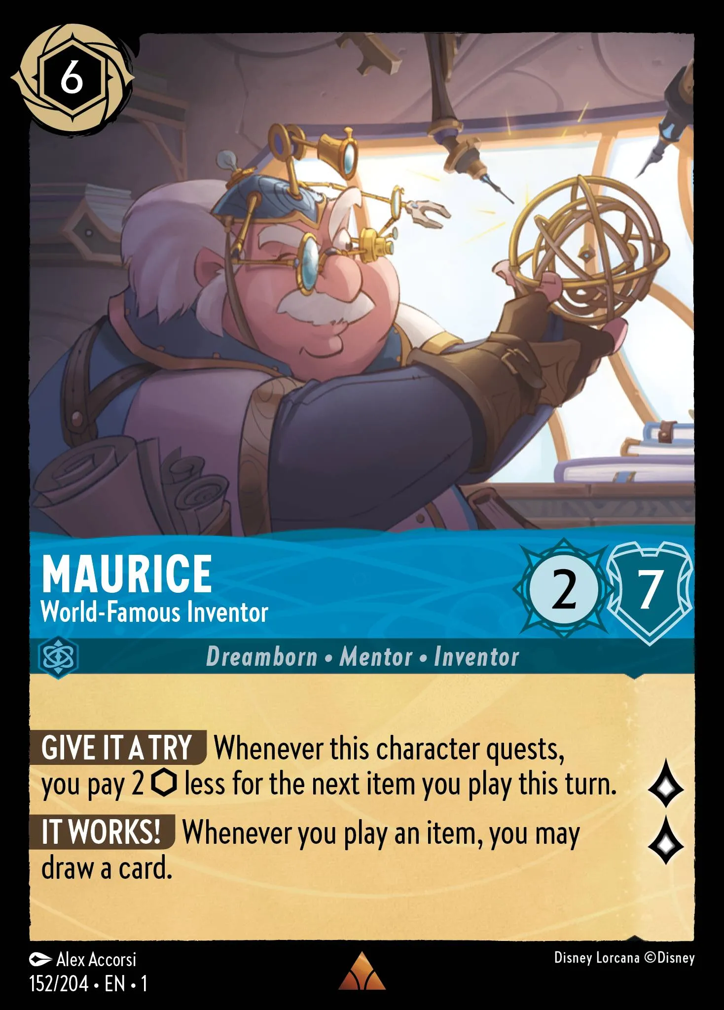 Maurice - World-Famous Inventor (001-152)