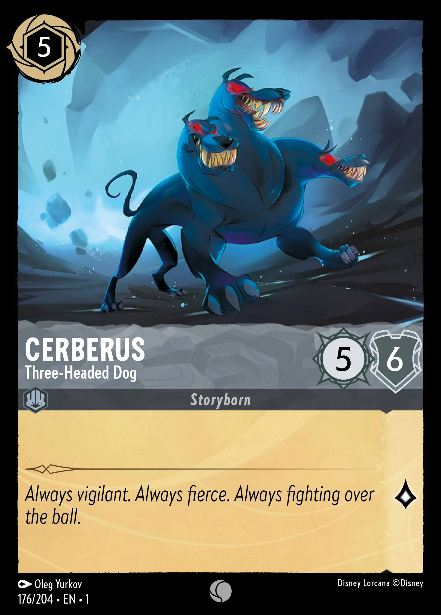 Cerberus - Three-Headed Dog (001-176)