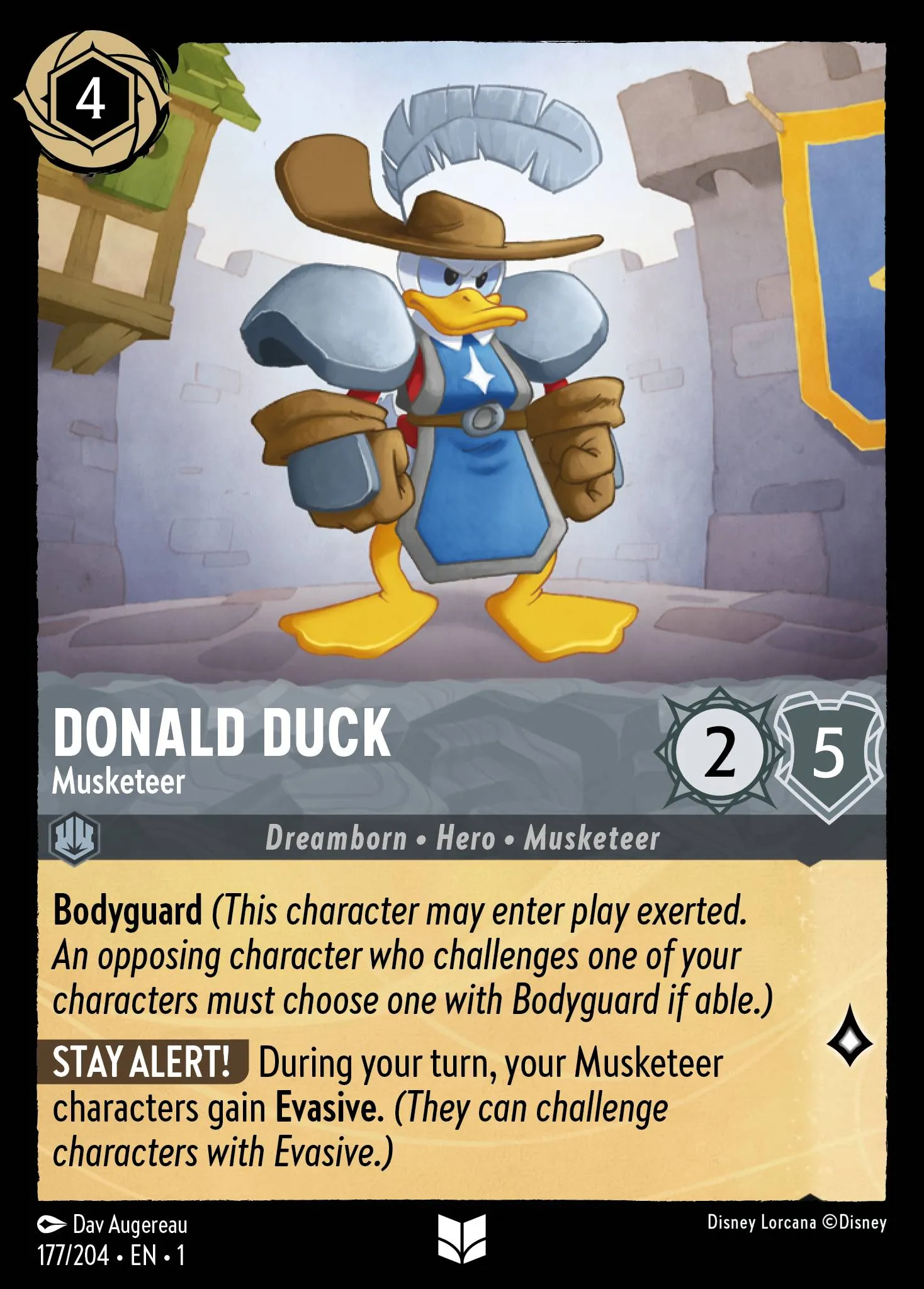 Donald Duck - Musketeer (001-177)