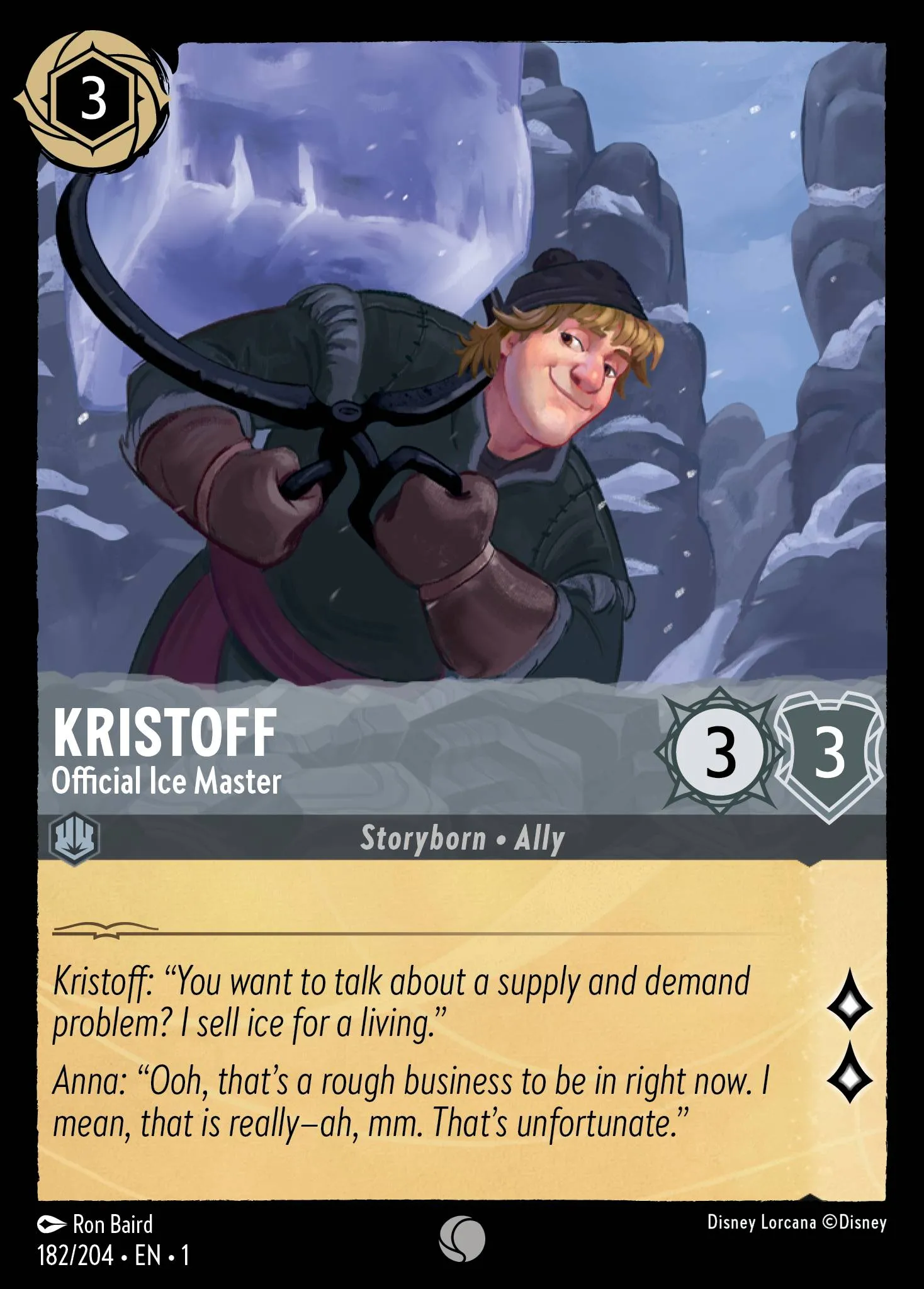 Kristoff - Official Ice Master (001-182)