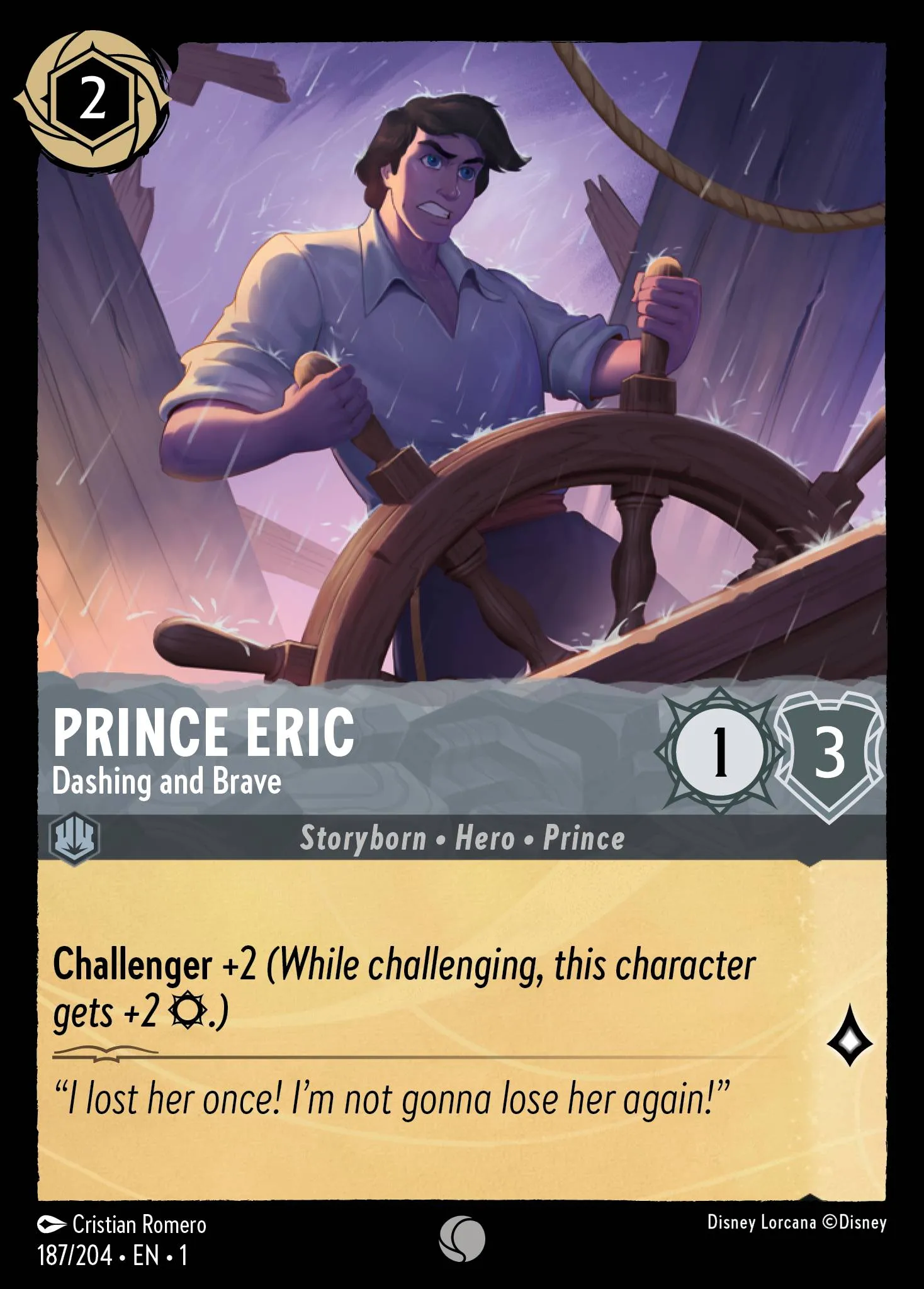 Prince Eric - Dashing and Brave (001-187)