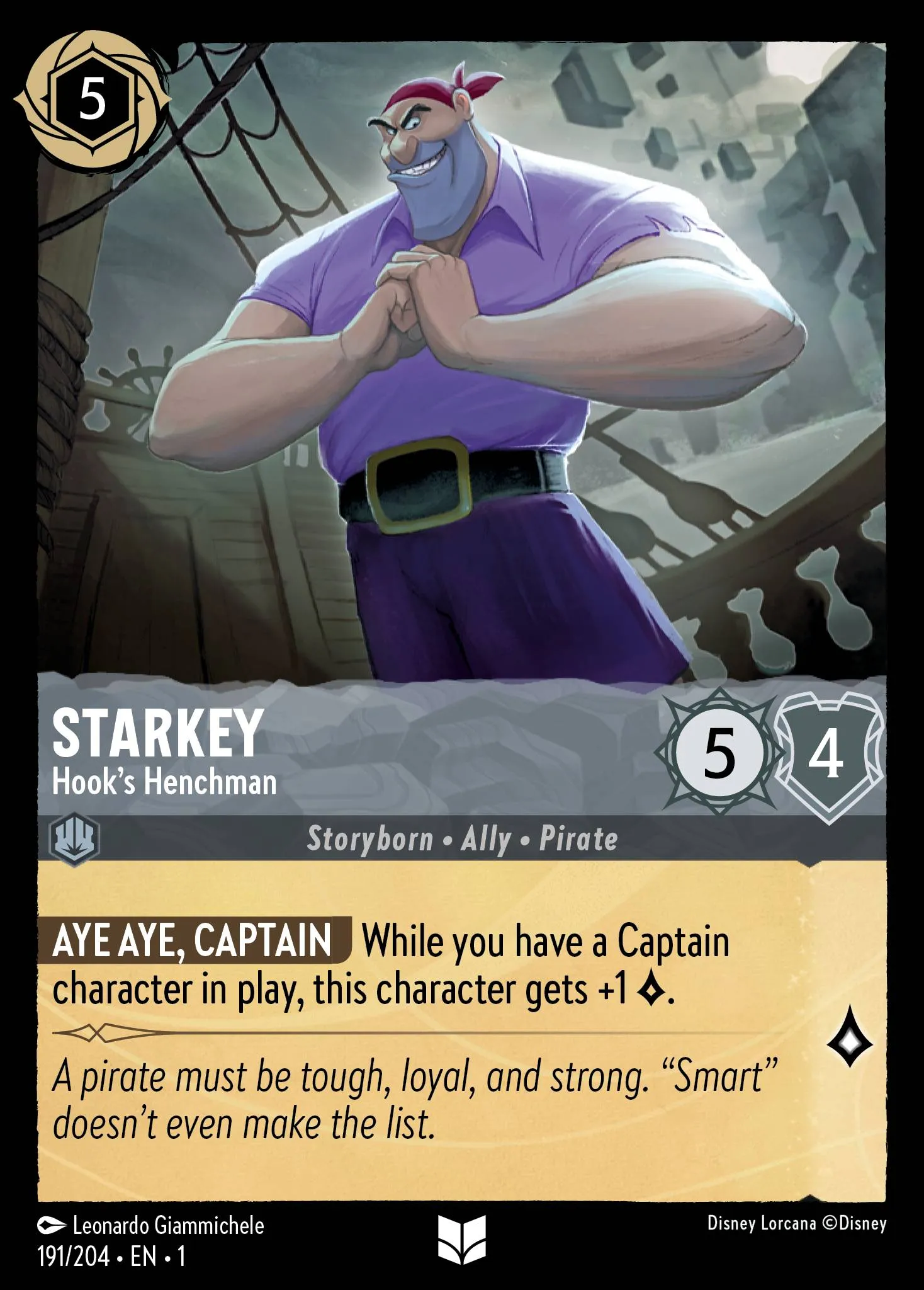 Starkey - Hook's Henchman (001-191)