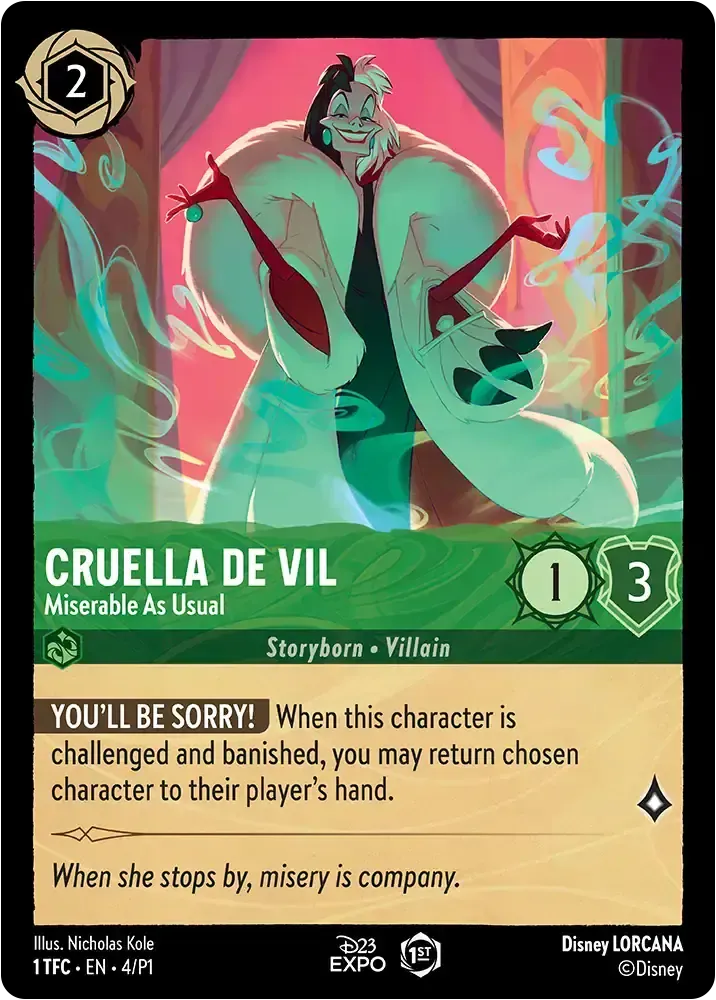 Cruella de Vil - Miserable As Usual (001-P1-004)