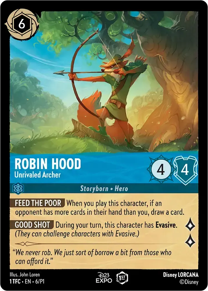 Robin Hood - Unrivaled Archer (001-P1-006)