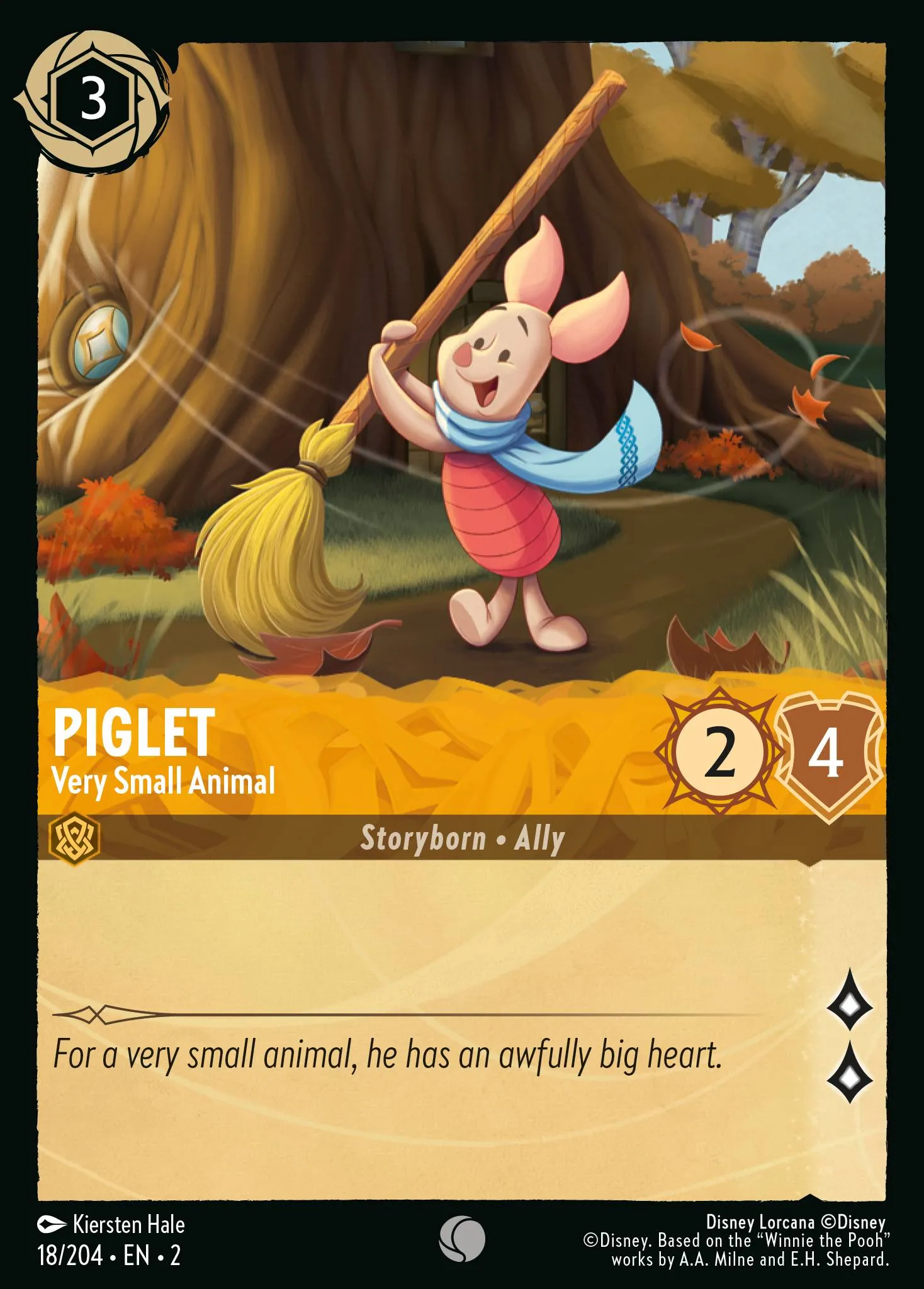 Piglet - Very Small Animal (002-018)