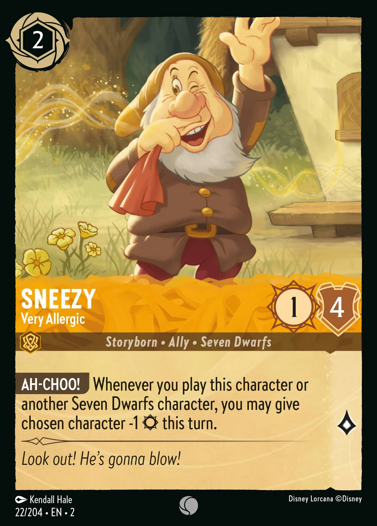 Sneezy - Very Allergic (002-022)