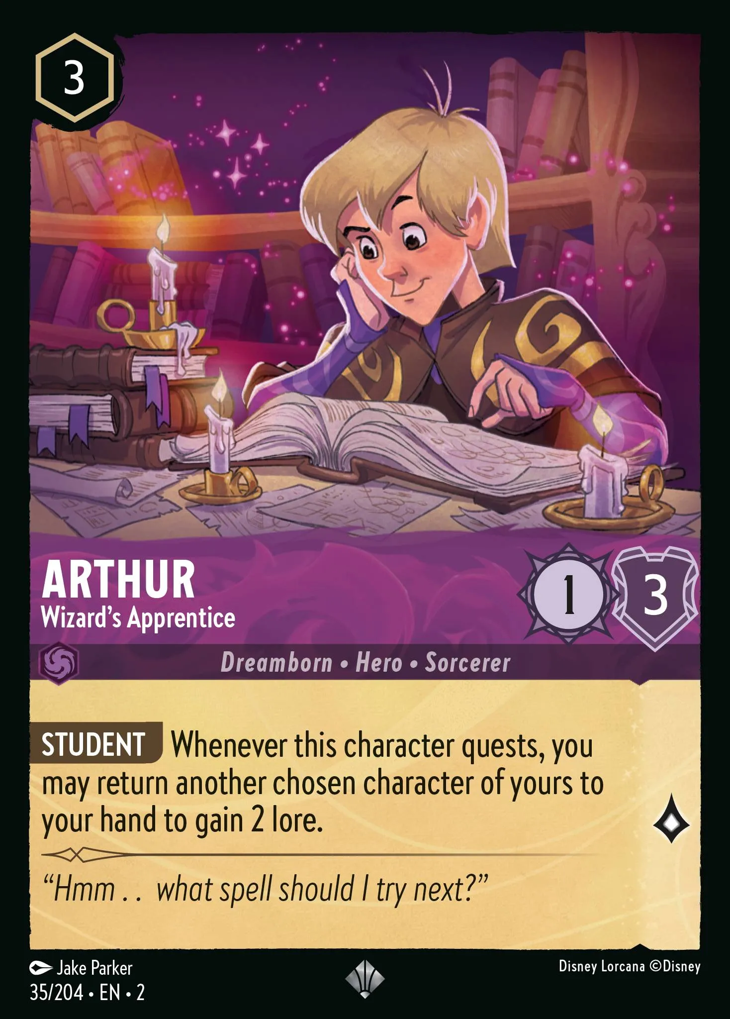 Arthur - Wizard's Apprentice (002-035)
