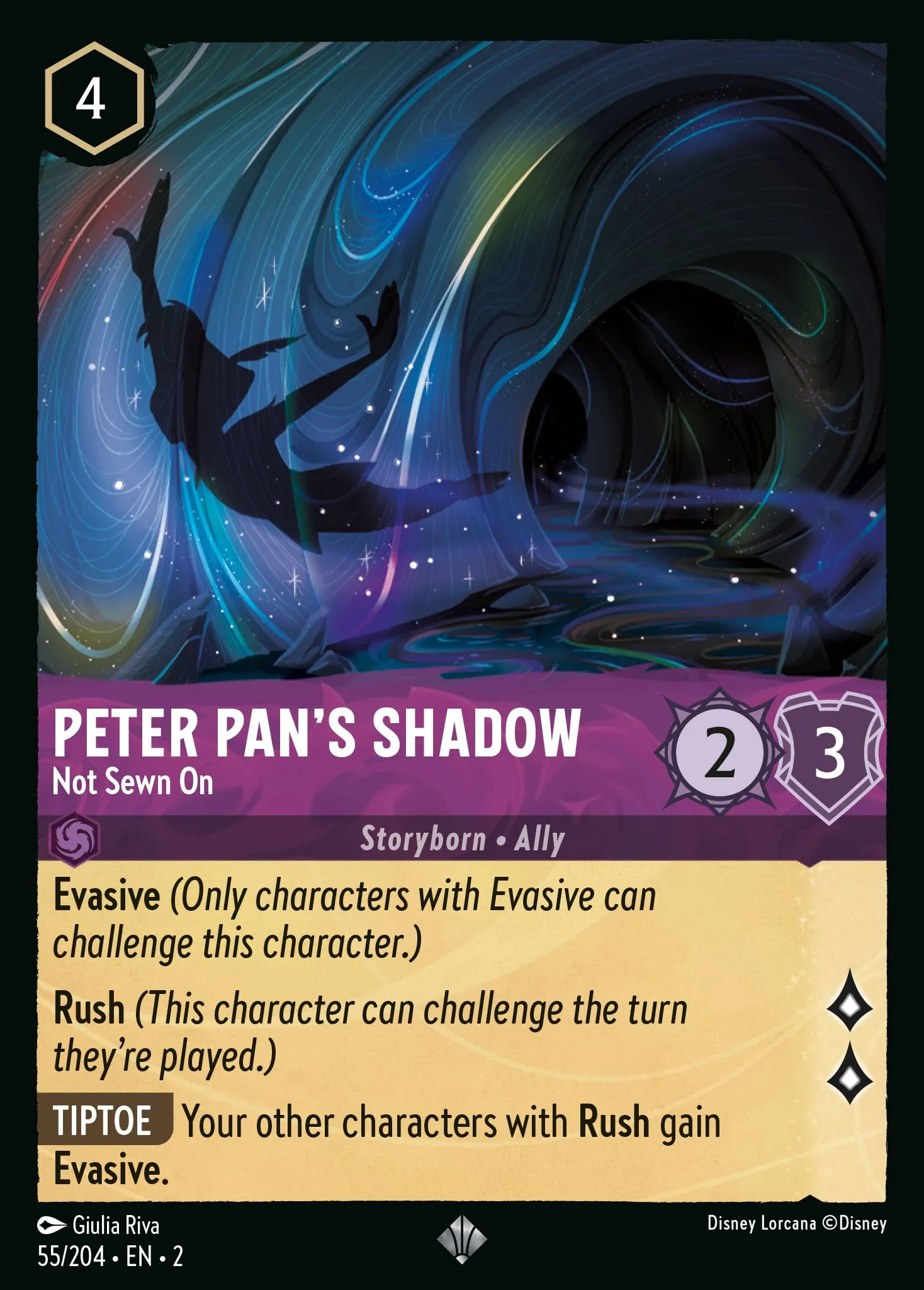 Peter Pan's Shadow - Not Sewn On (002-055)