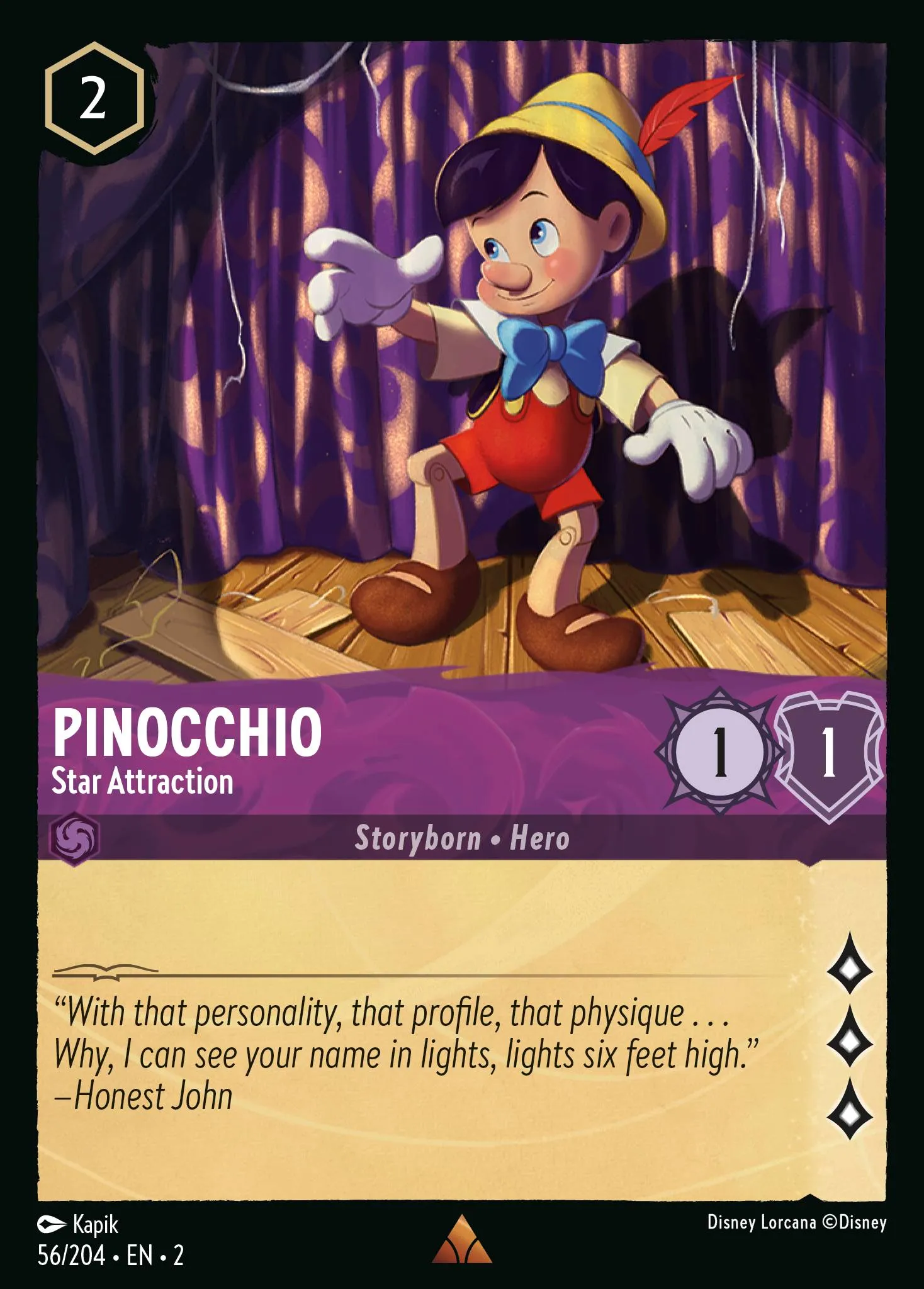 Pinocchio - Star Attraction (002-056)