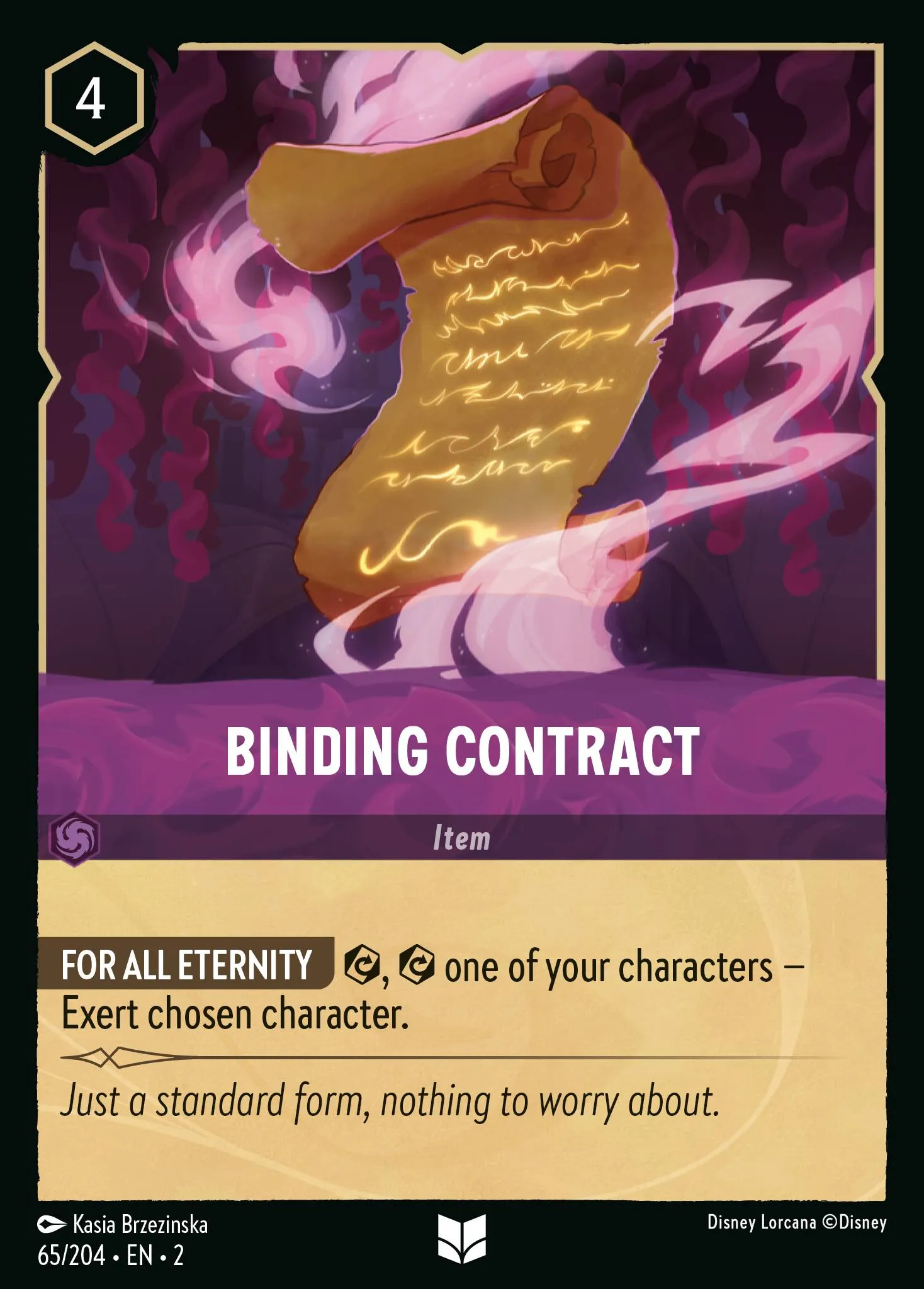 Binding Contract (002-065)