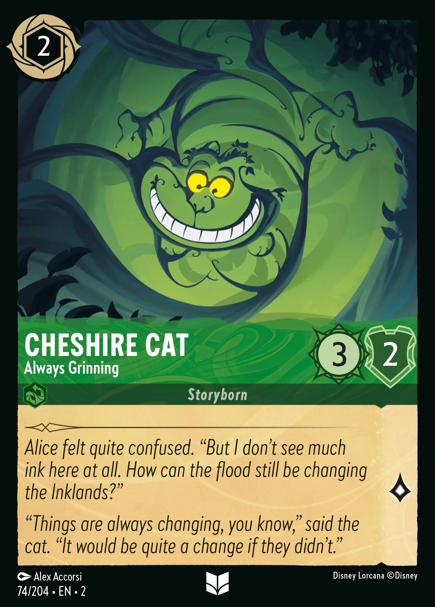 Cheshire Cat - Always Grinning (002-074)