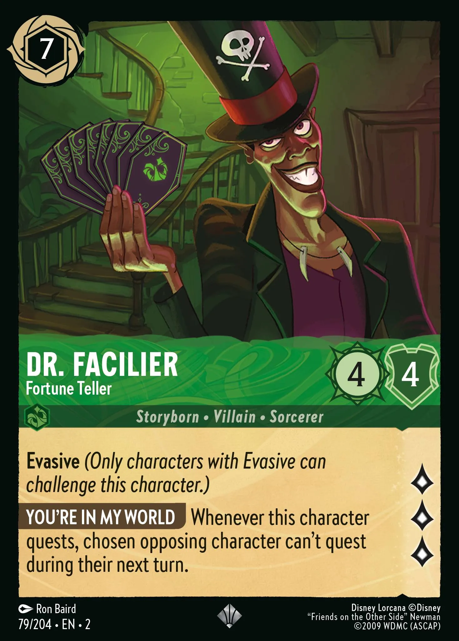 Dr. Facilier - Fortune Teller (002-079)