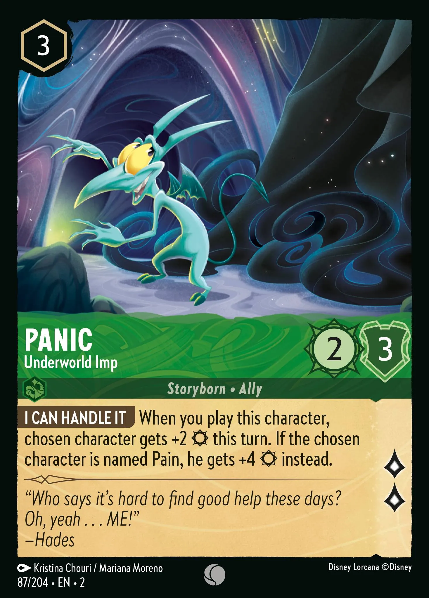 Panic - Underworld Imp (002-087)