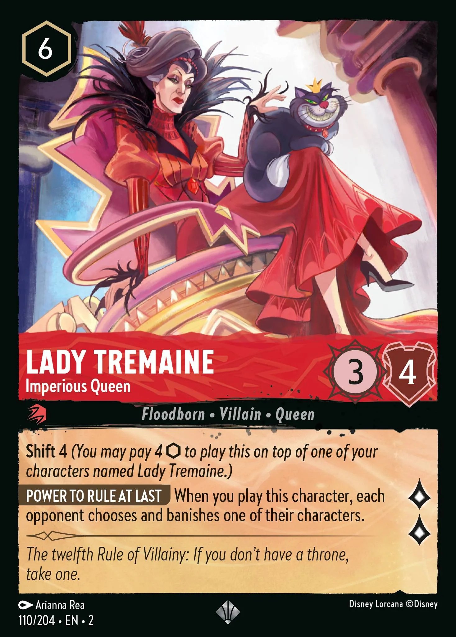 Lady Tremaine - Imperious Queen (002-110)