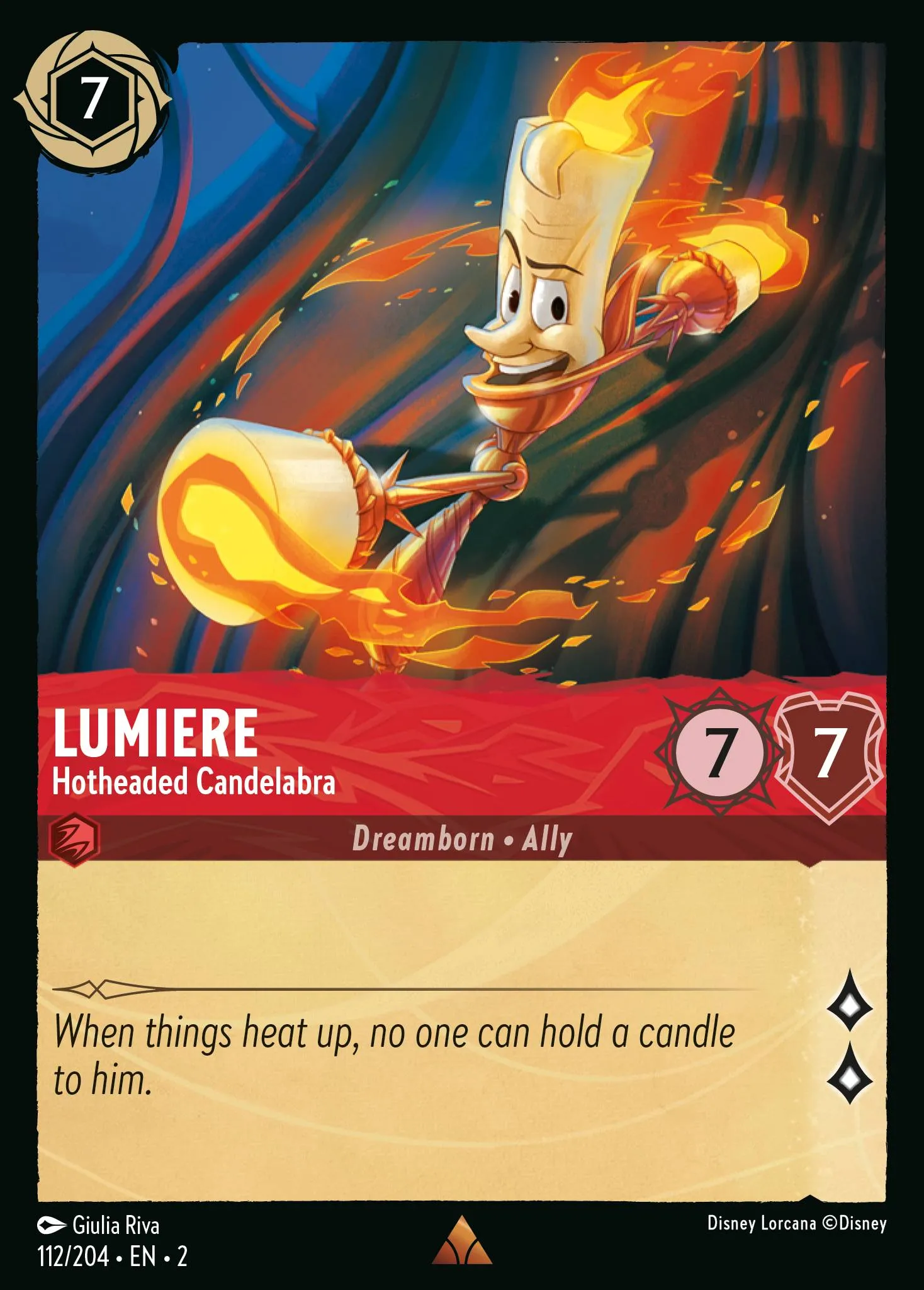 Lumiere - Hotheaded Candelabra (002-112)