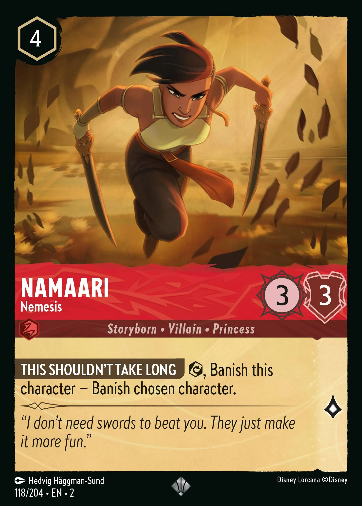 Namaari - Nemesis (002-118)