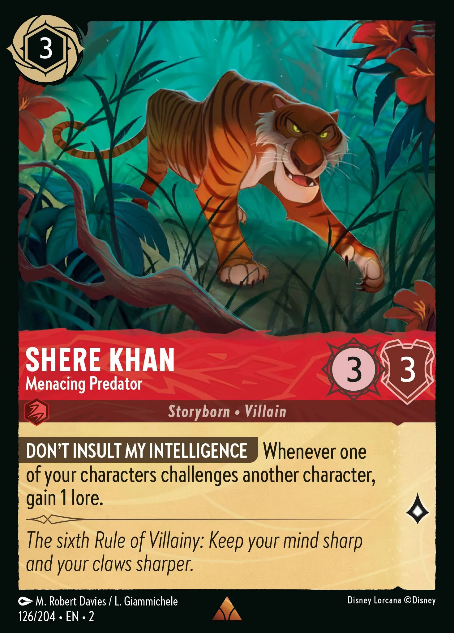 Shere Khan - Menacing Predator (002-126)
