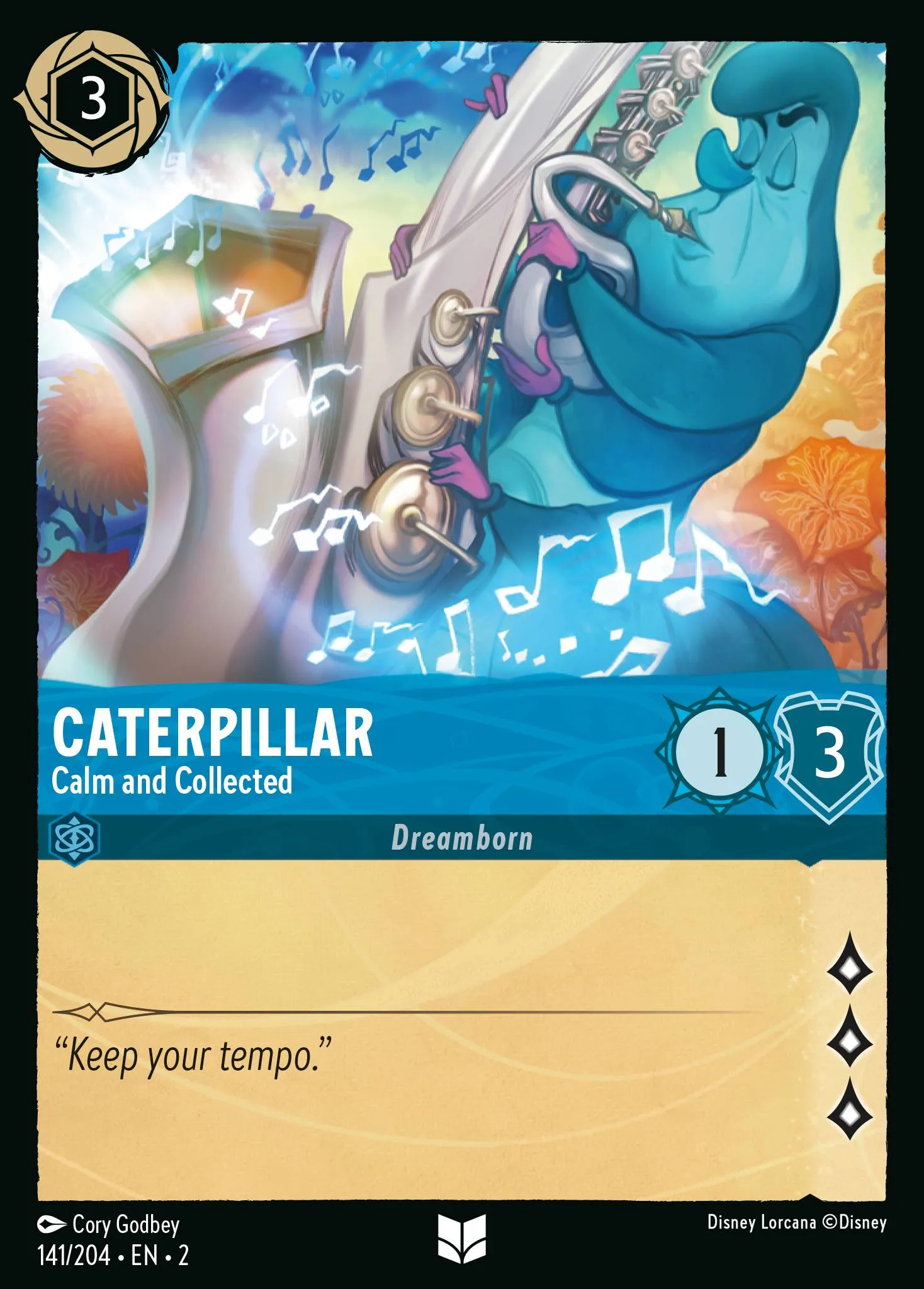 Caterpillar - Calm and Collected (002-141)