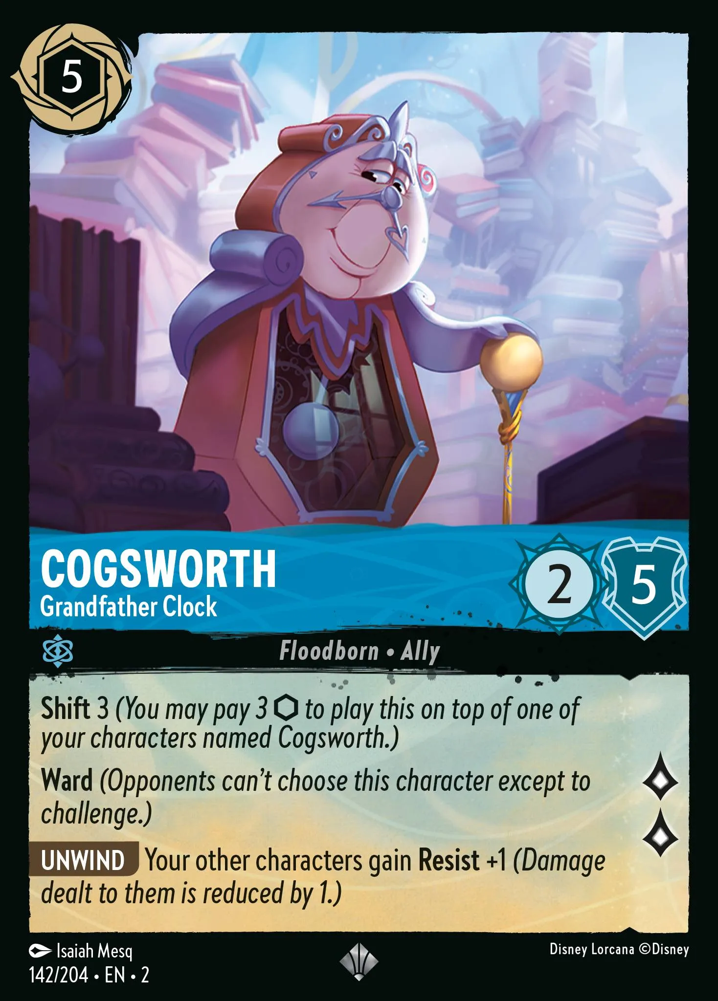 Cogsworth - Grandfather Clock (002-142)