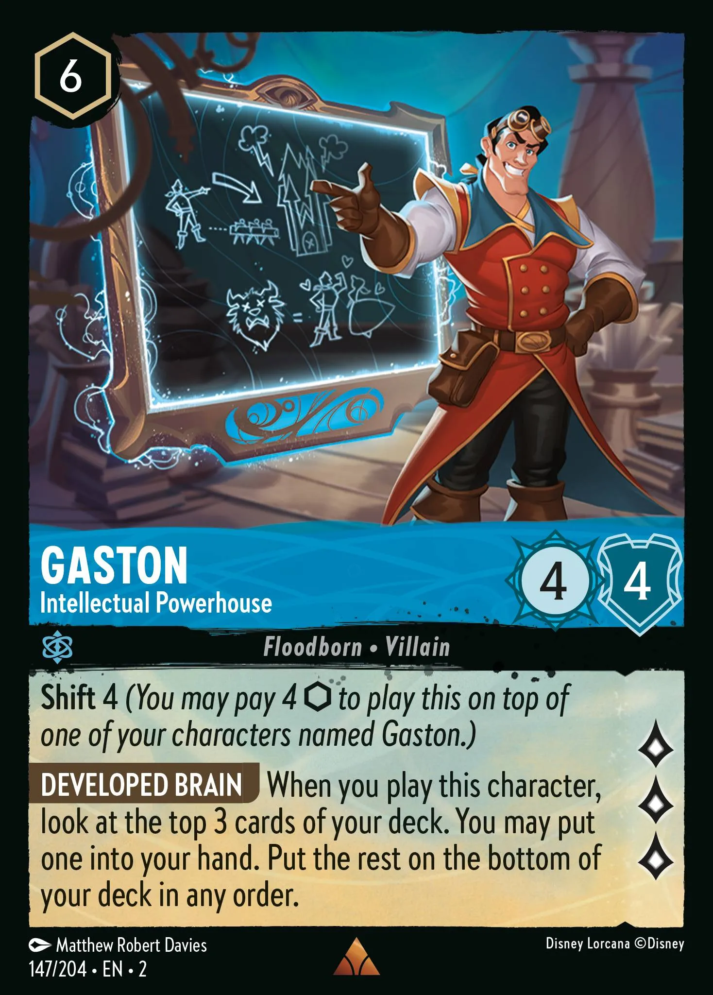 Gaston - Intellectual Powerhouse (002-147)