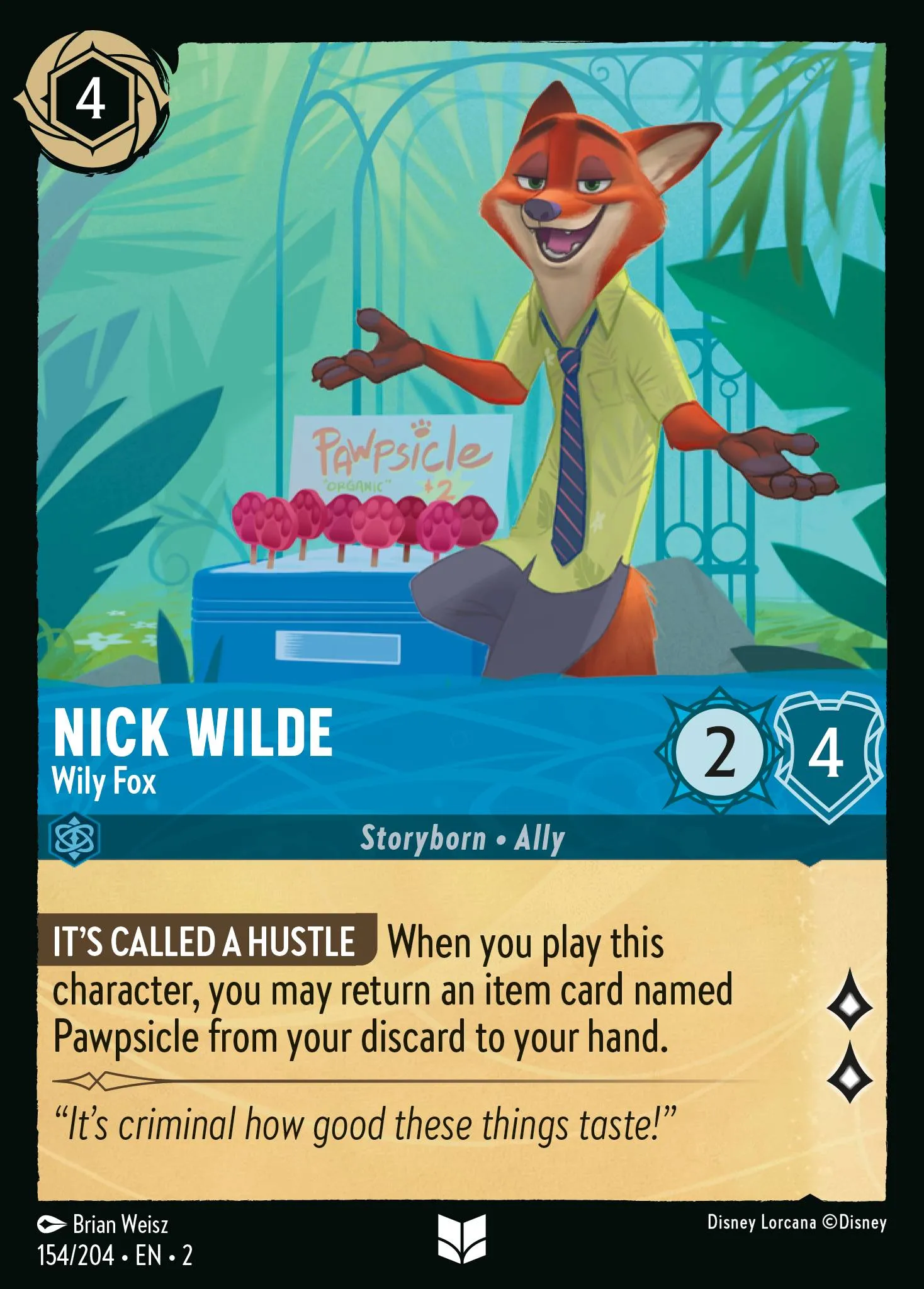 Nick Wilde - Wily Fox (002-154)