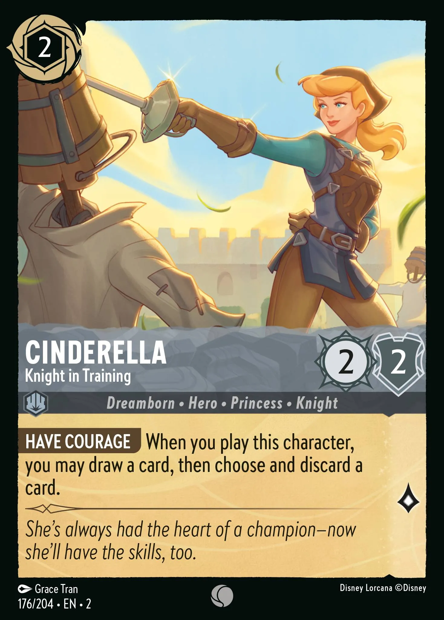 Cinderella - Knight in Training (002-176)