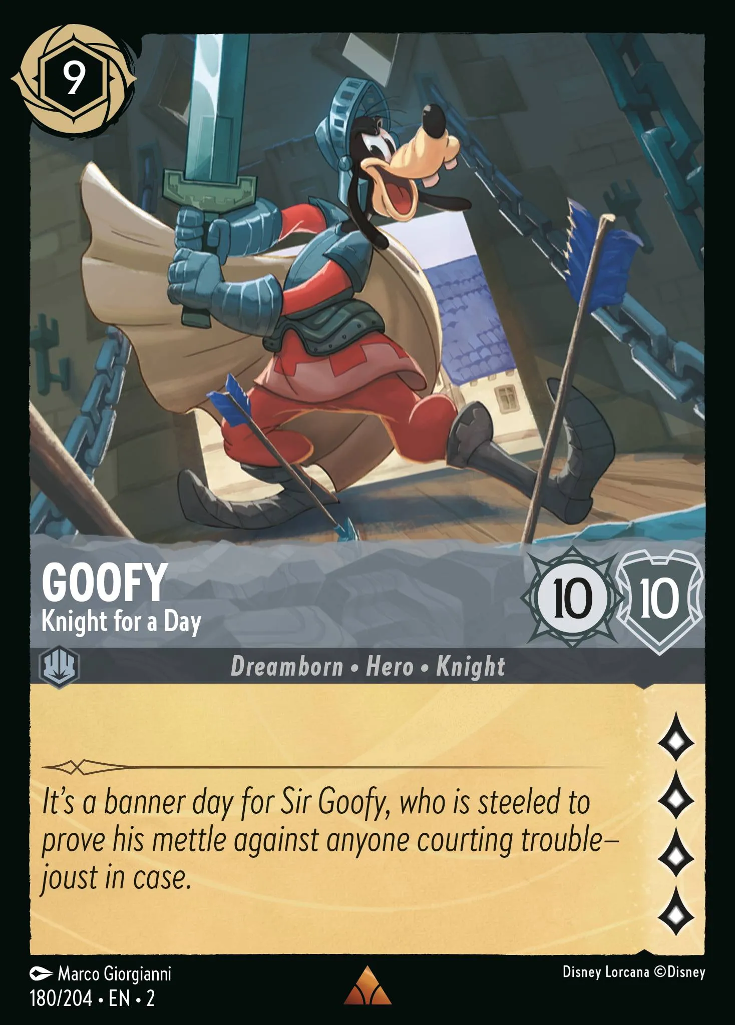 Goofy - Knight for a Day (002-180)