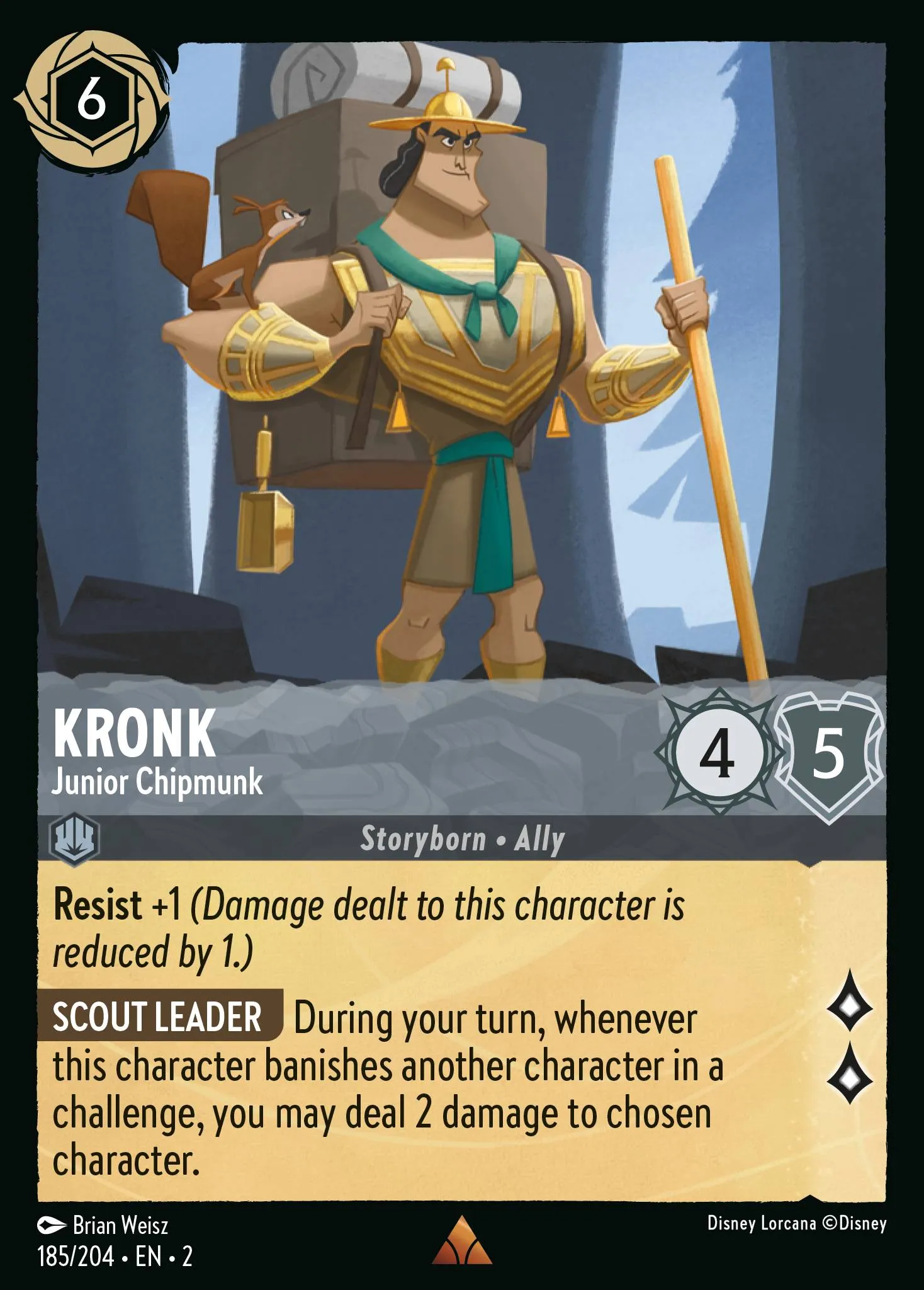 Kronk - Junior Chipmunk (002-185)