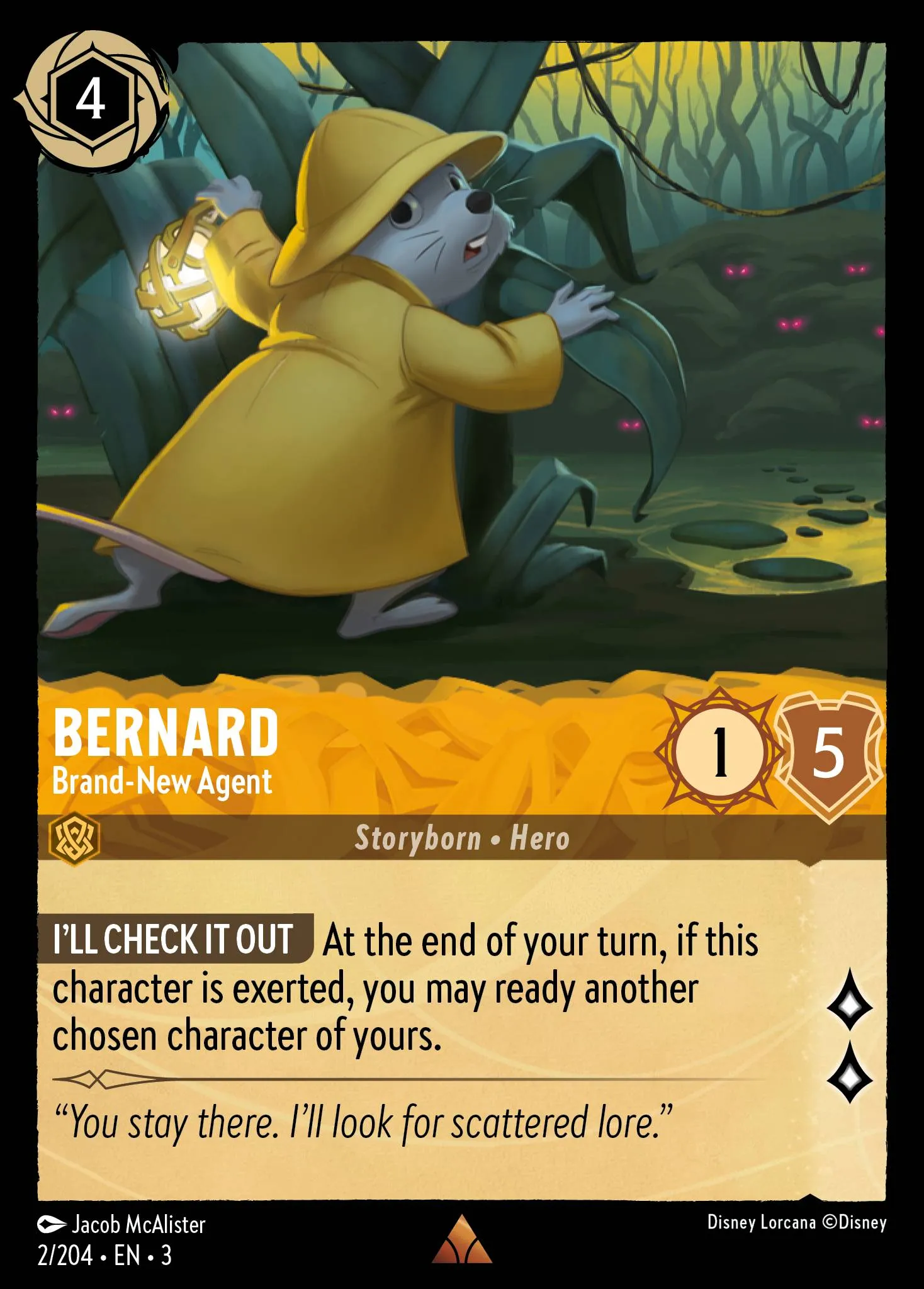 Bernard - Brand-New Agent (003-002)