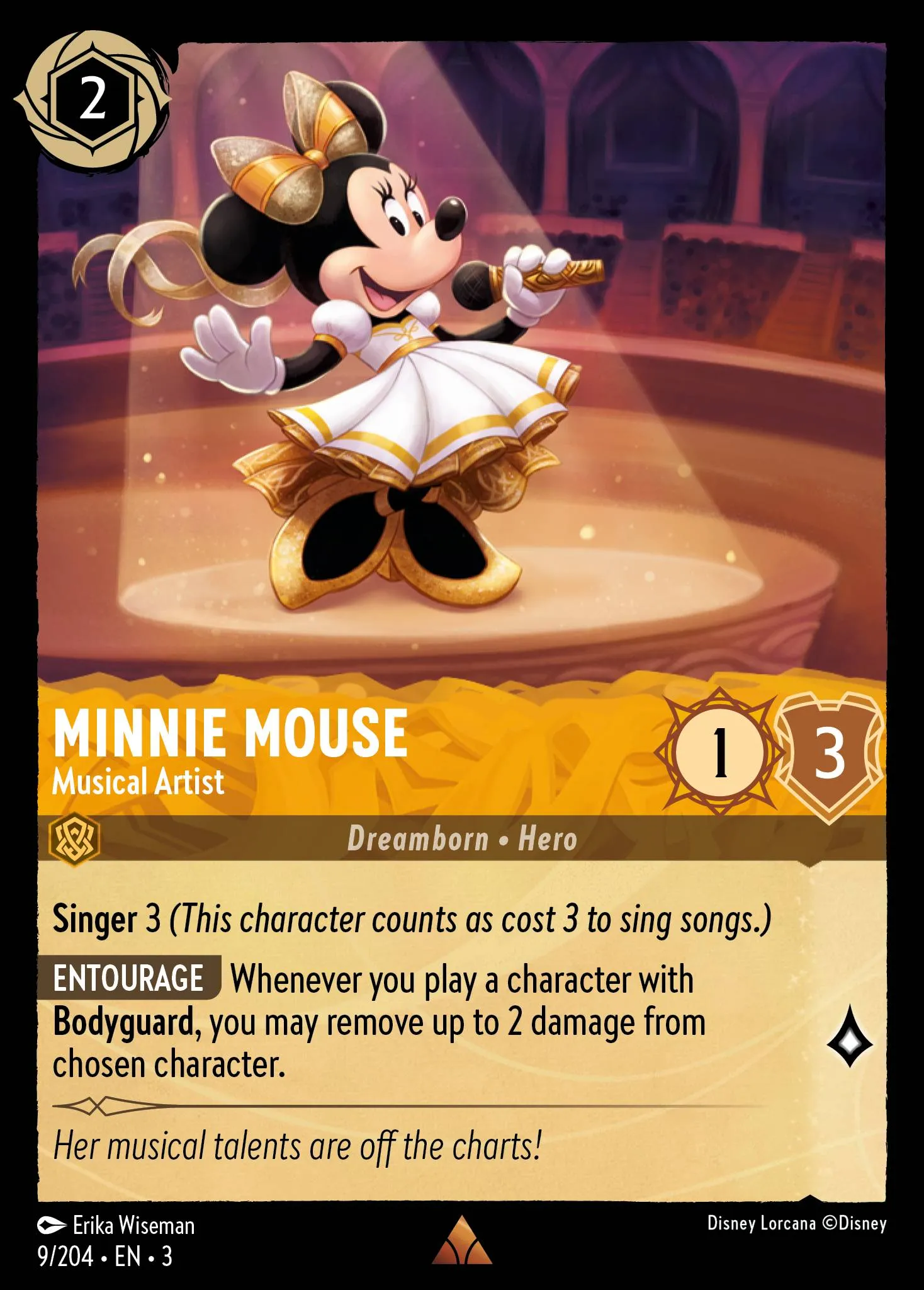 Minnie Mouse - Musical Artist (003-009)