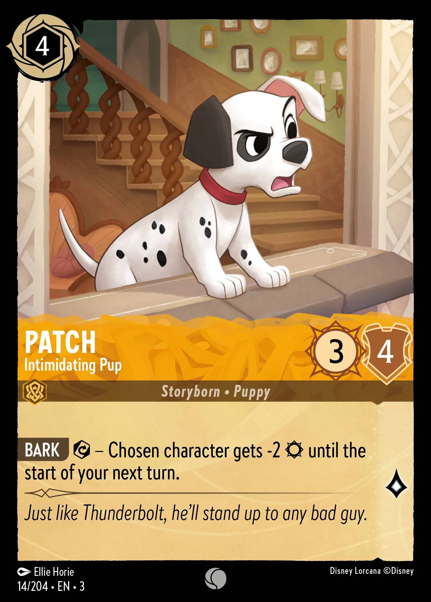Patch - Intimidating Pup (003-014)