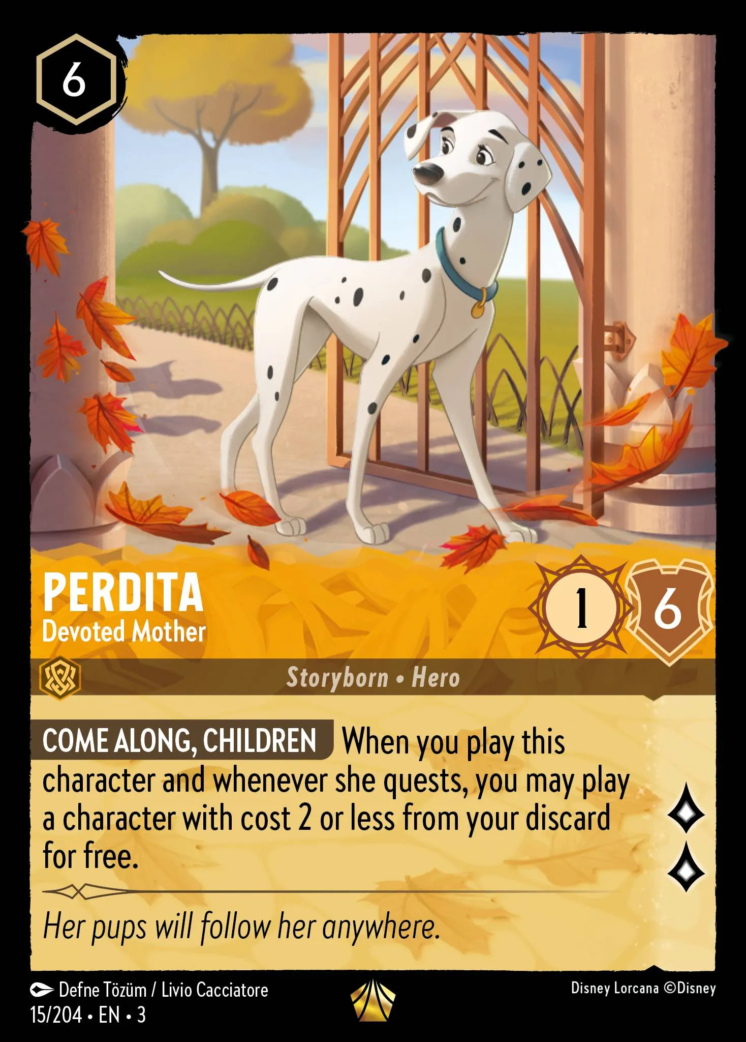 Perdita - Devoted Mother (003-015)