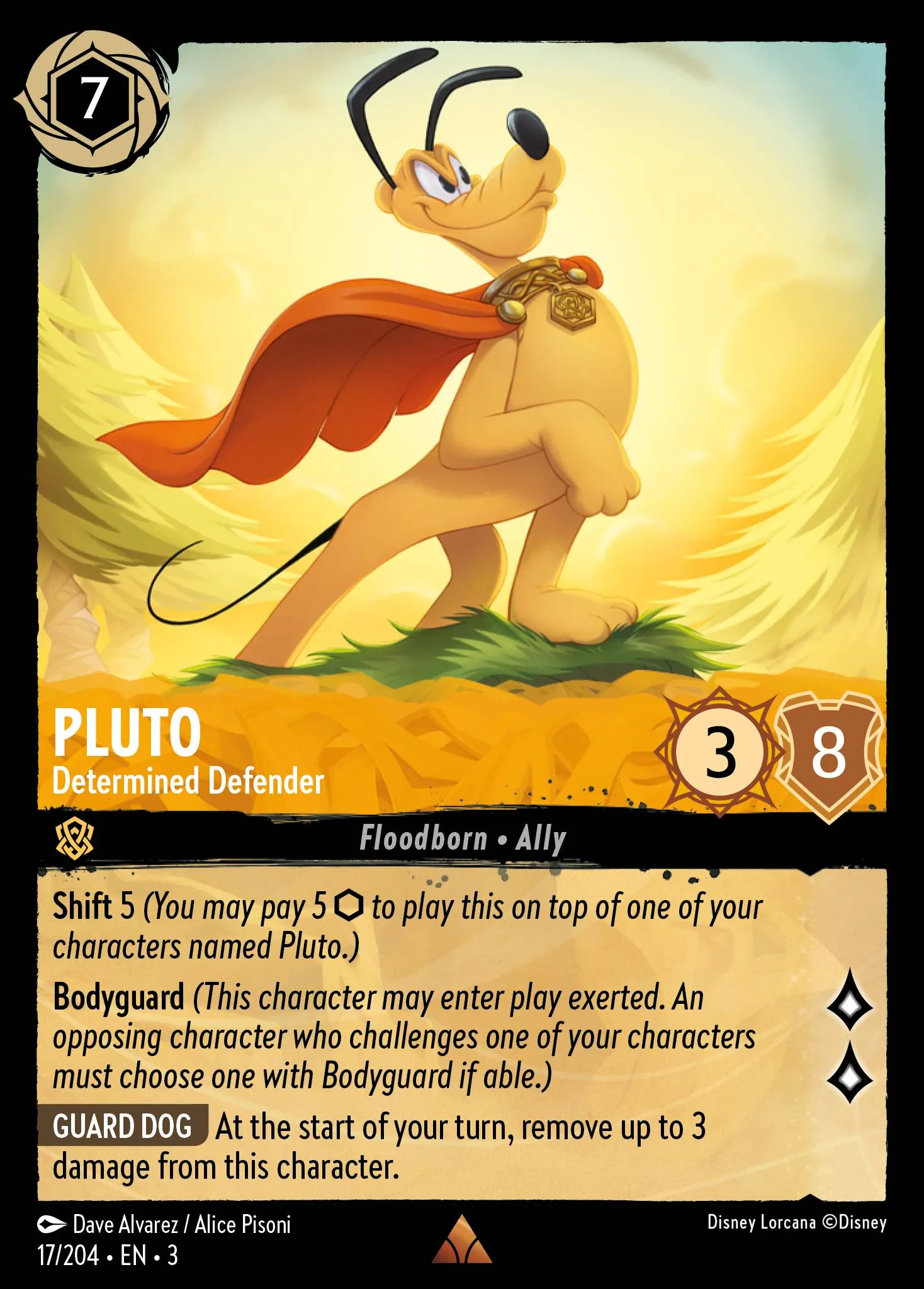 Pluto - Determined Defender (003-017)