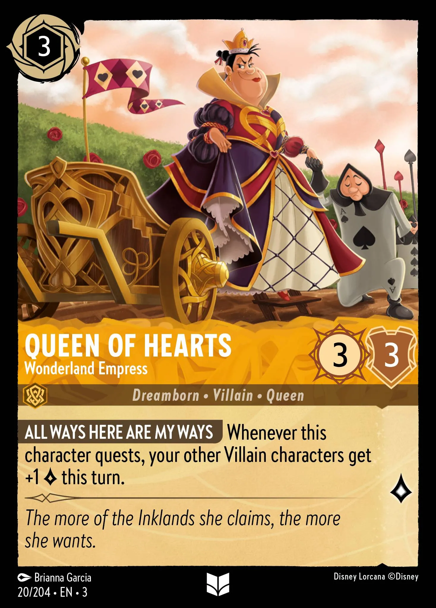 Queen of Hearts - Wonderland Empress (003-020)