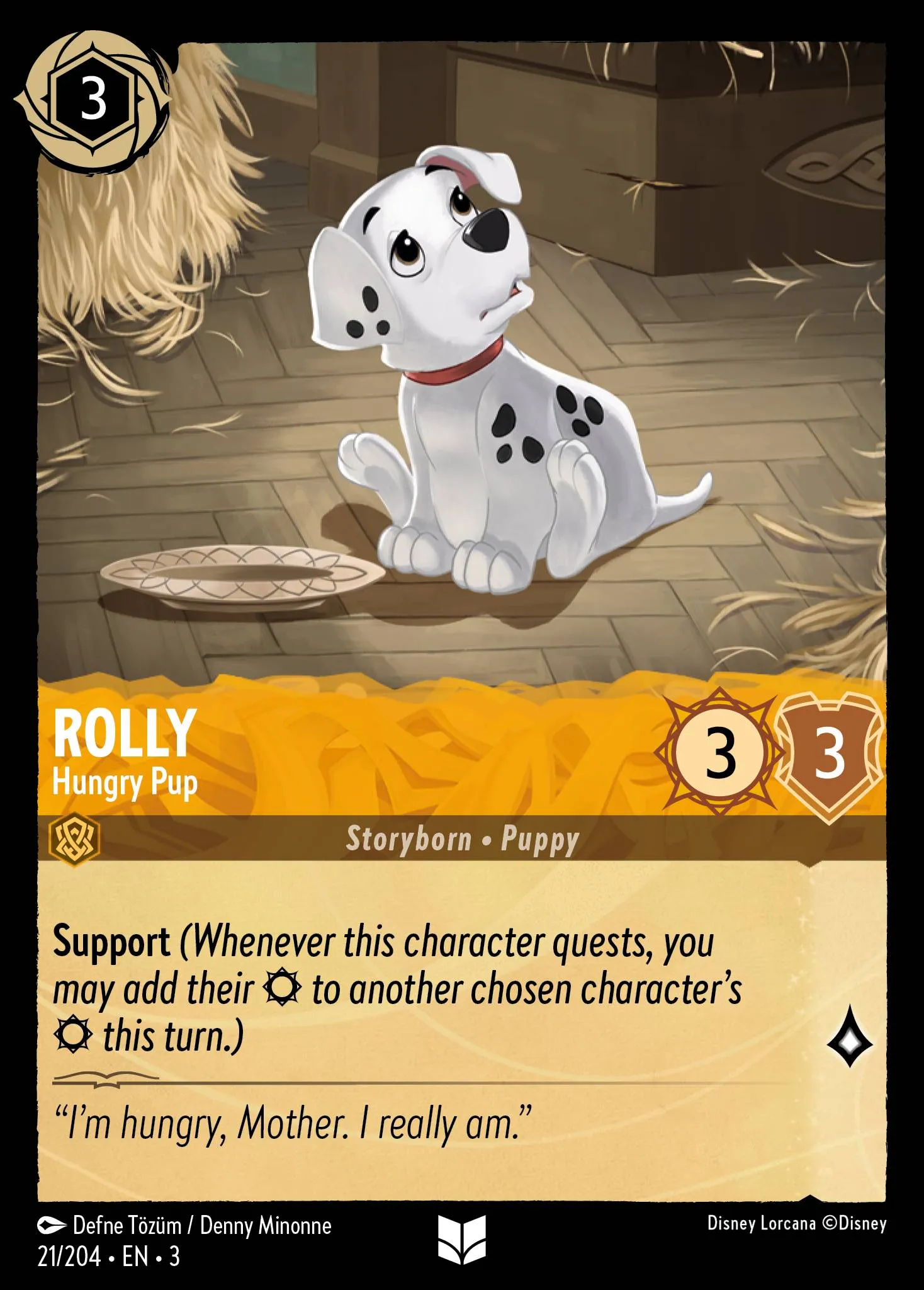 Rolly - Hungry Pup (003-021)