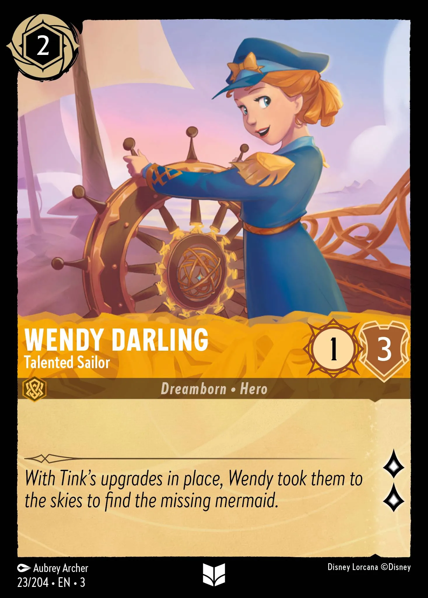 Wendy Darling - Talented Sailor (003-023)